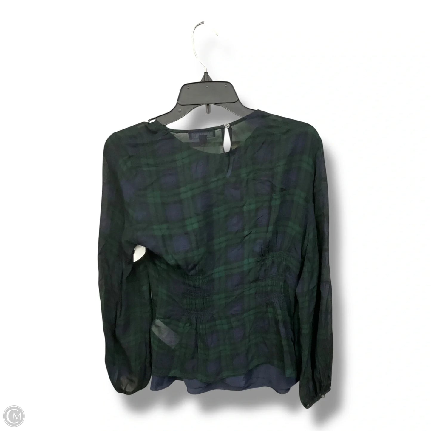 Top Long Sleeve By J. Crew In Green, Size: S