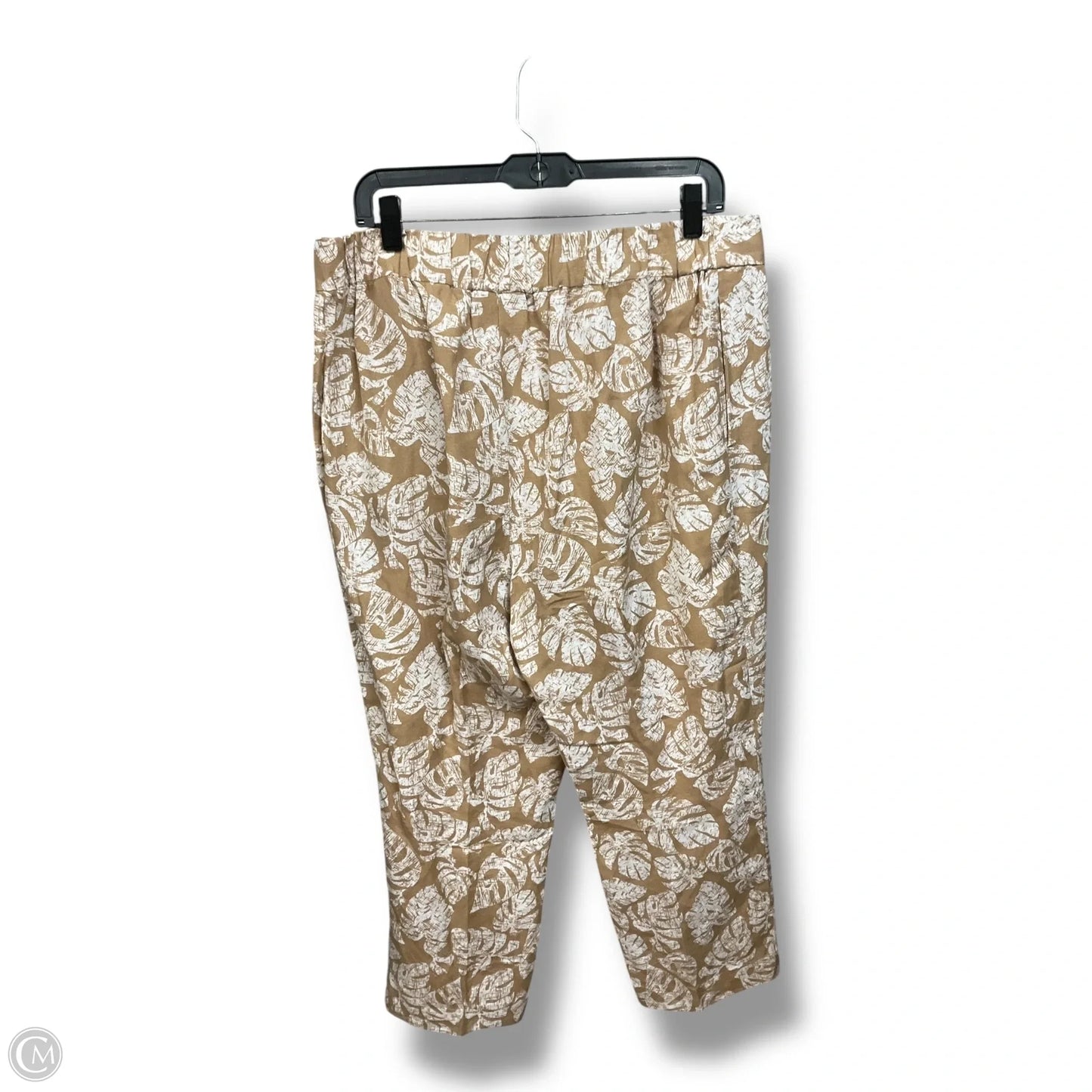 Pants Dress By Alfani In Tan & White, Size: 12