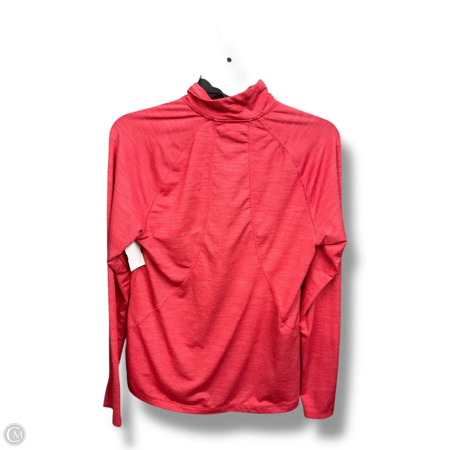 Athletic Top Long Sleeve Collar By Dsg Outerwear In Pink, Size: S