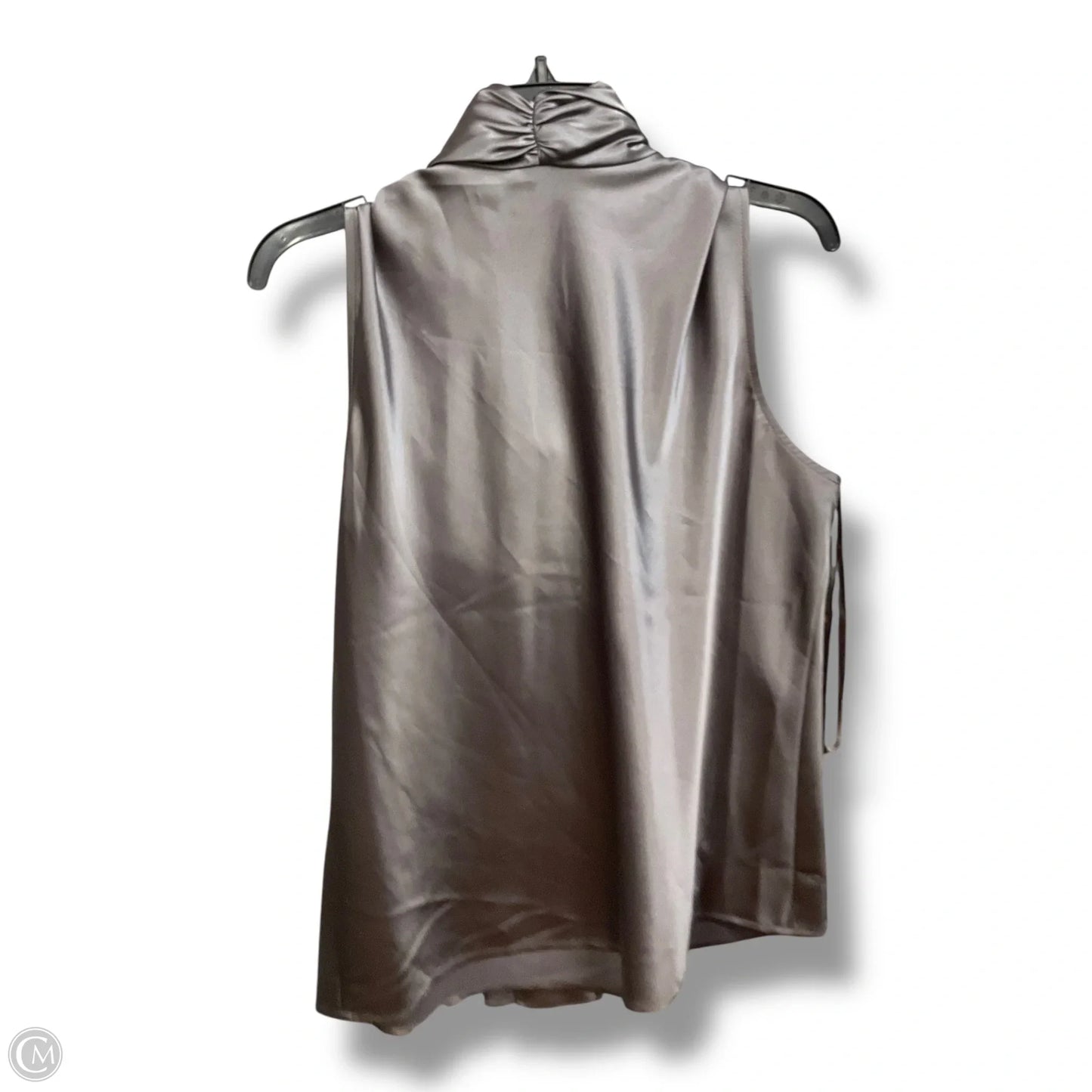 Top Sleeveless By Nine West In Grey, Size: Xl