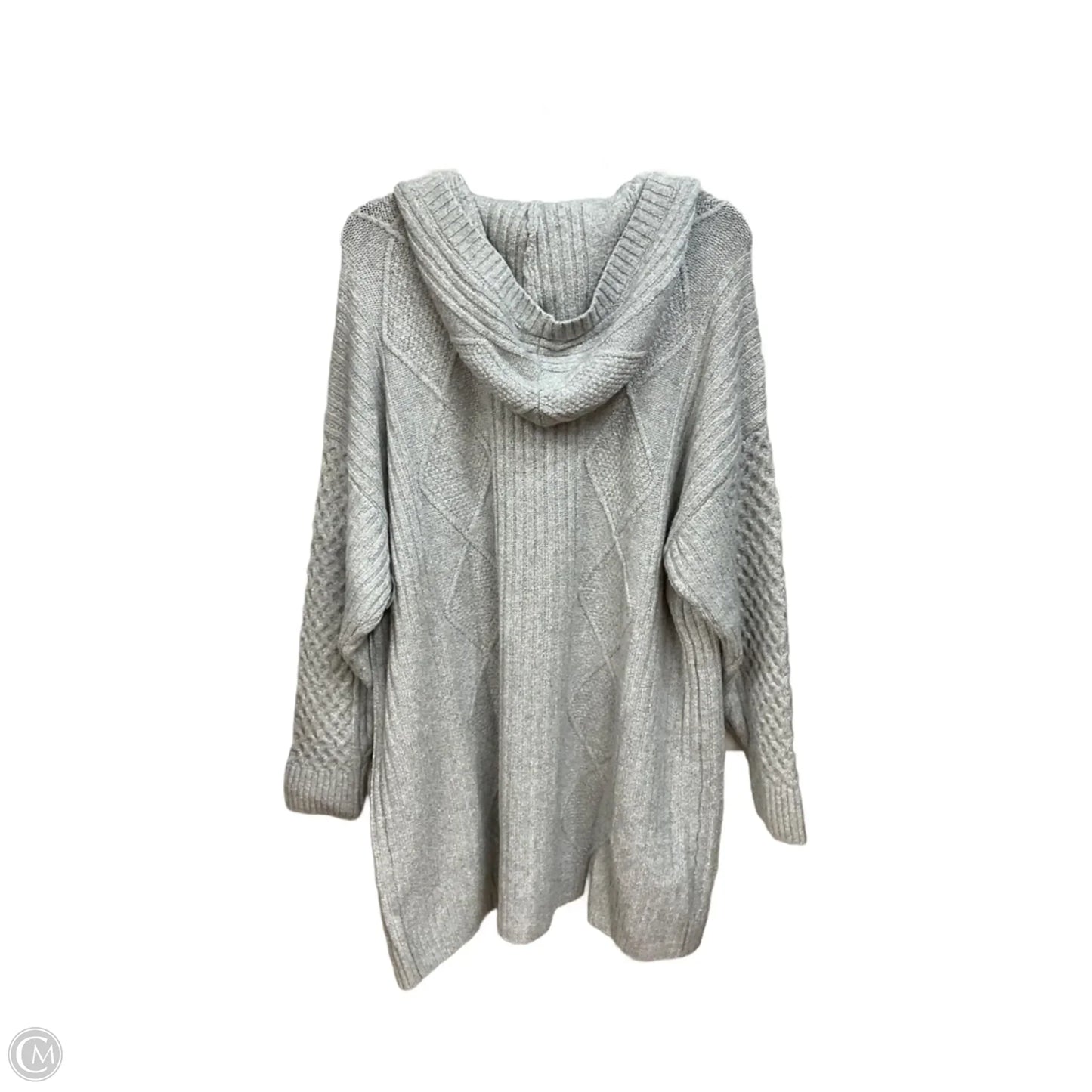 Cardigan By Lane Bryant In Grey, Size: 3x