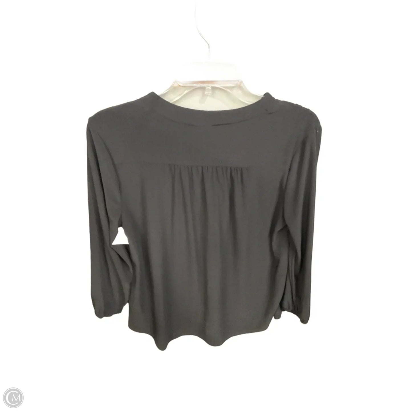 Top Long Sleeve Basic By Vince Camuto In Black, Size: M