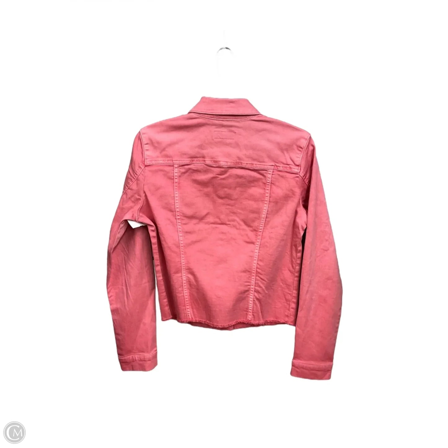 Jacket Denim By Kut In Pink Denim, Size: M