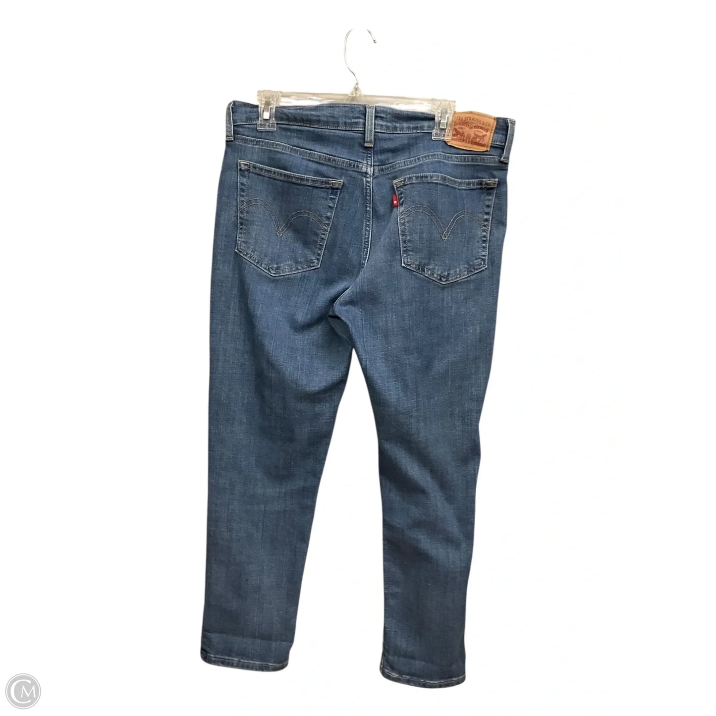 Jeans Boyfriend By Levis In Blue Denim, Size: 6