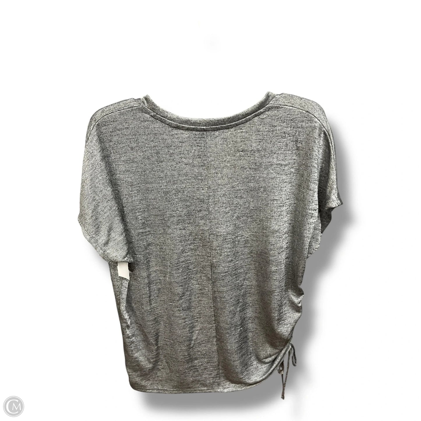Top Short Sleeve By Express In Grey, Size: S