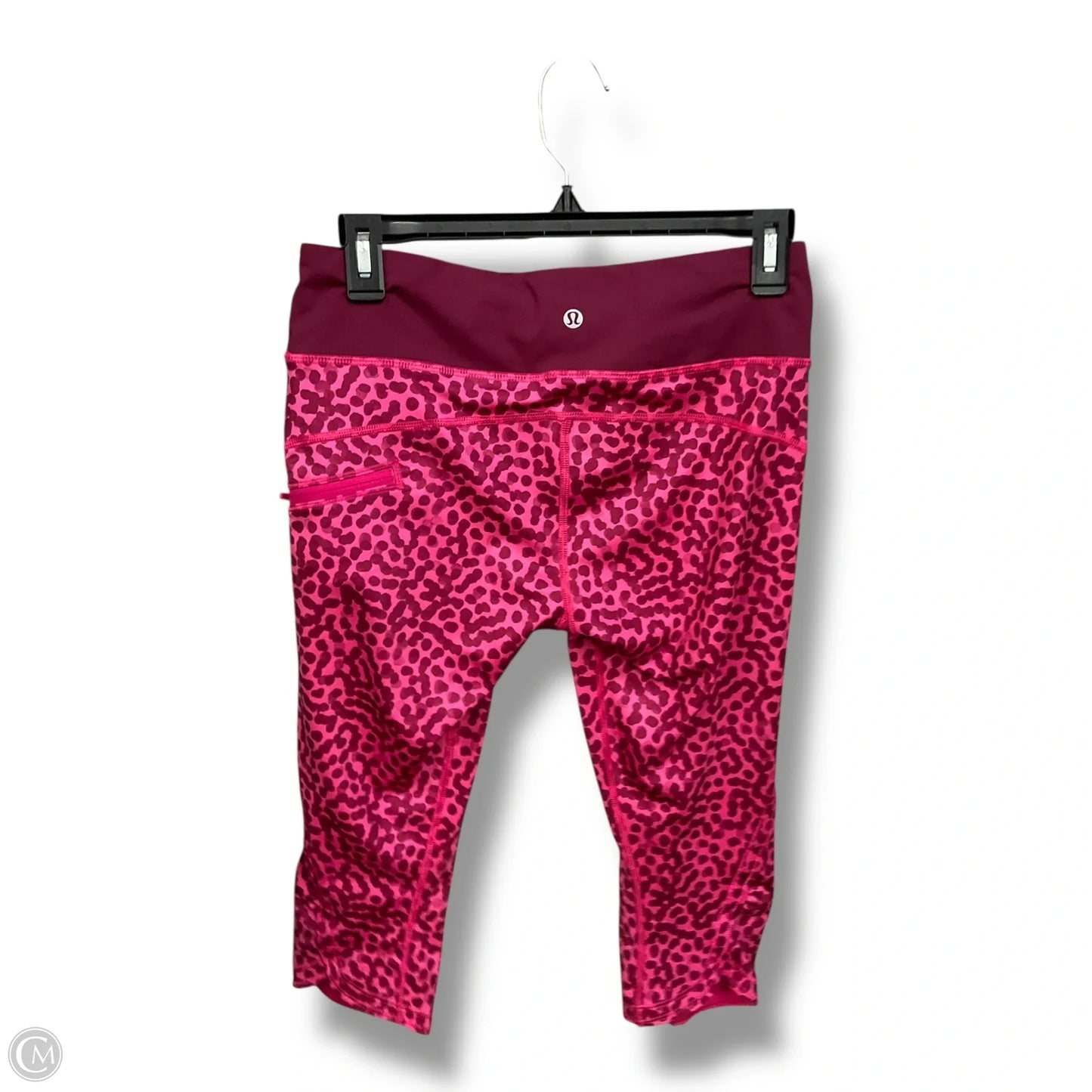 Athletic Capris By Lululemon In Pink, Size: S