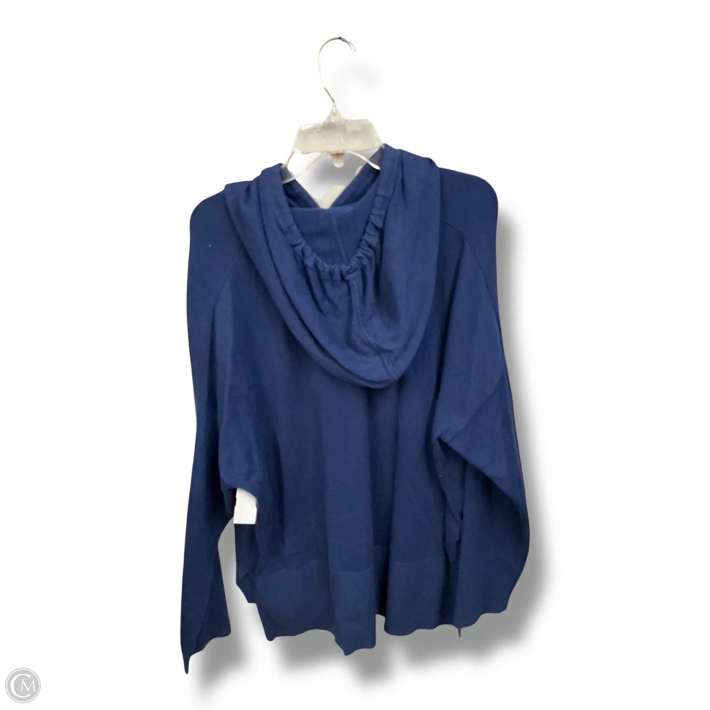 Athletic Top Long Sleeve Hoodie By Tommy Bahama In Blue, Size: L