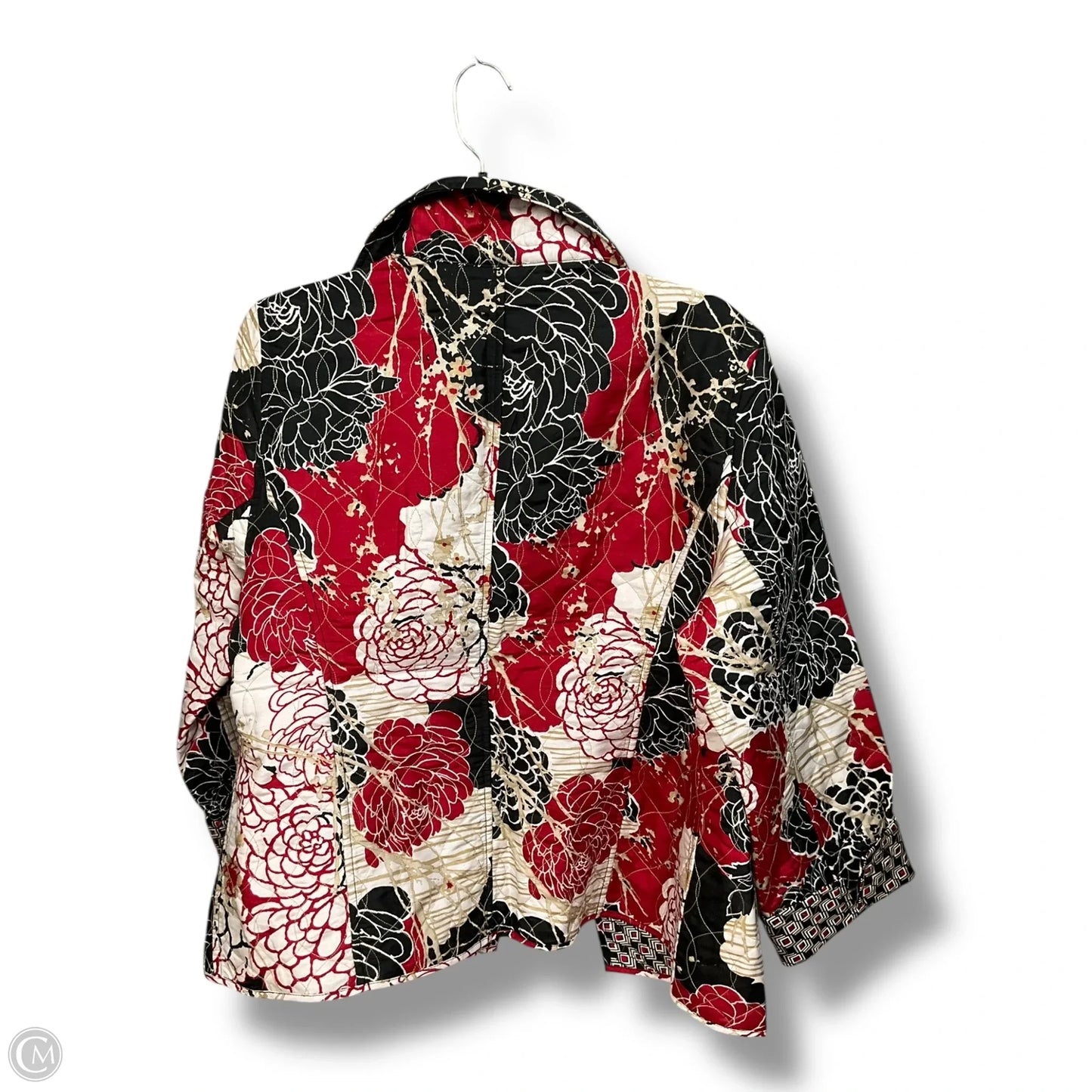 Blazer By Chicos In Multi-colored, Size: L