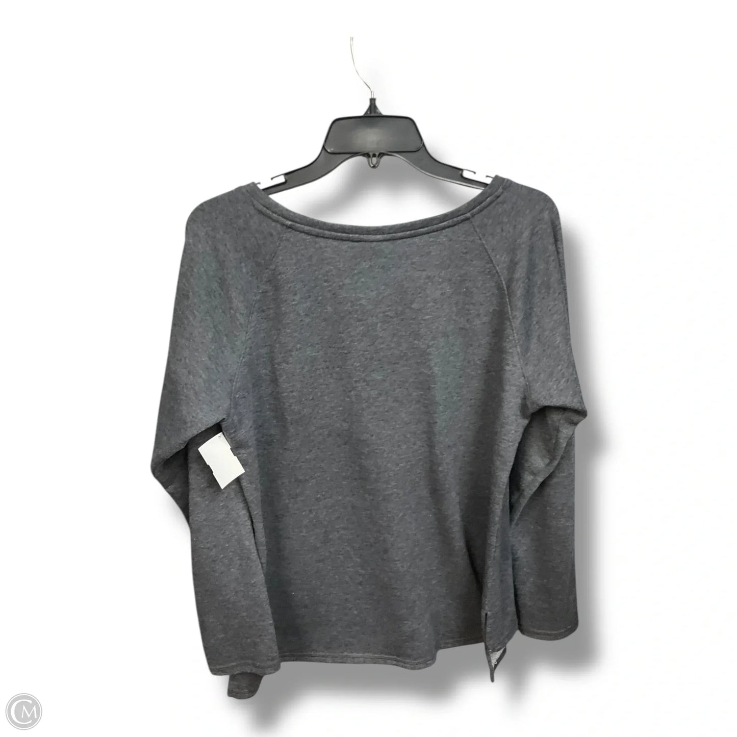 Sweatshirt Crewneck By Champion In Grey, Size: L