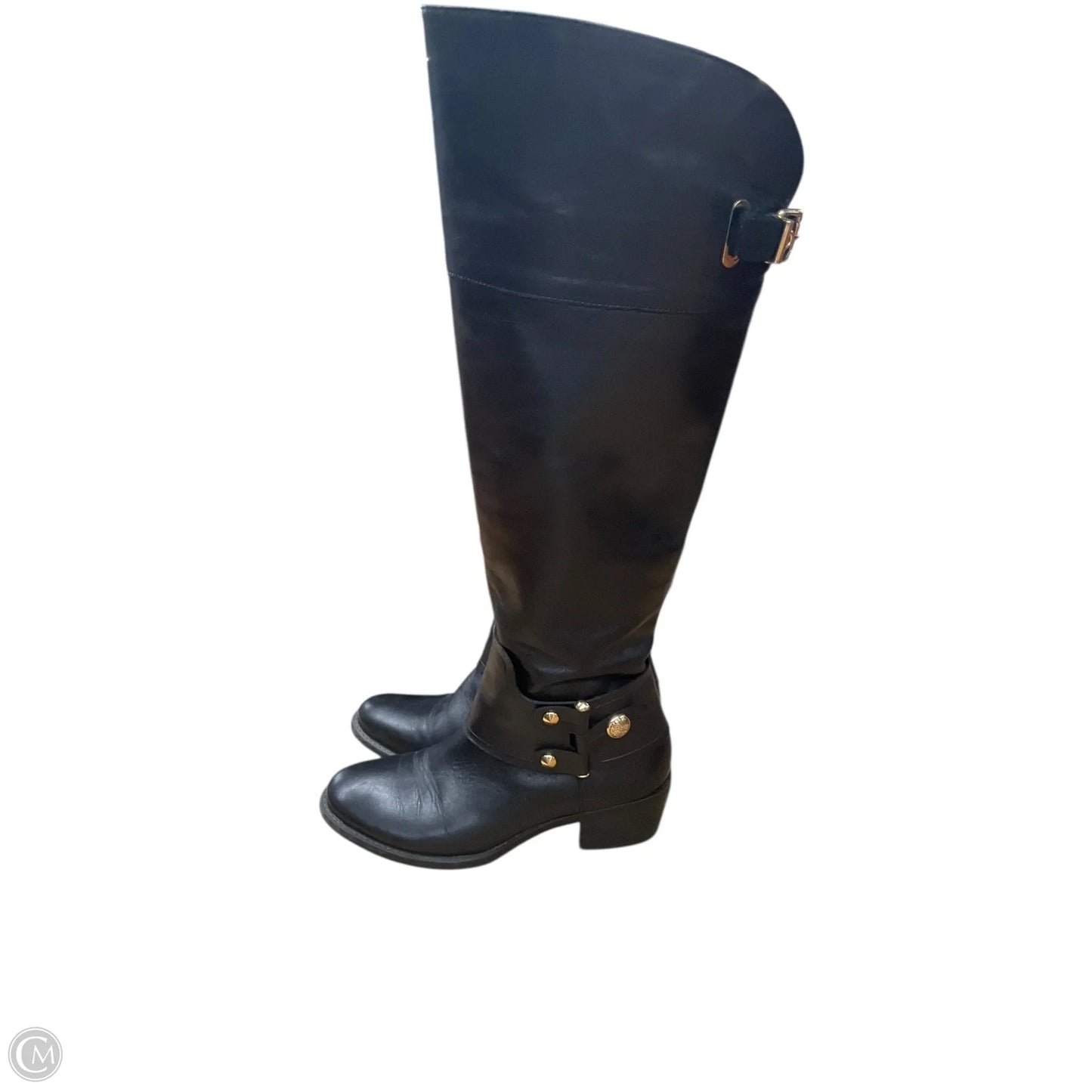 Boots Knee Heels By Vince Camuto In Black, Size: 6