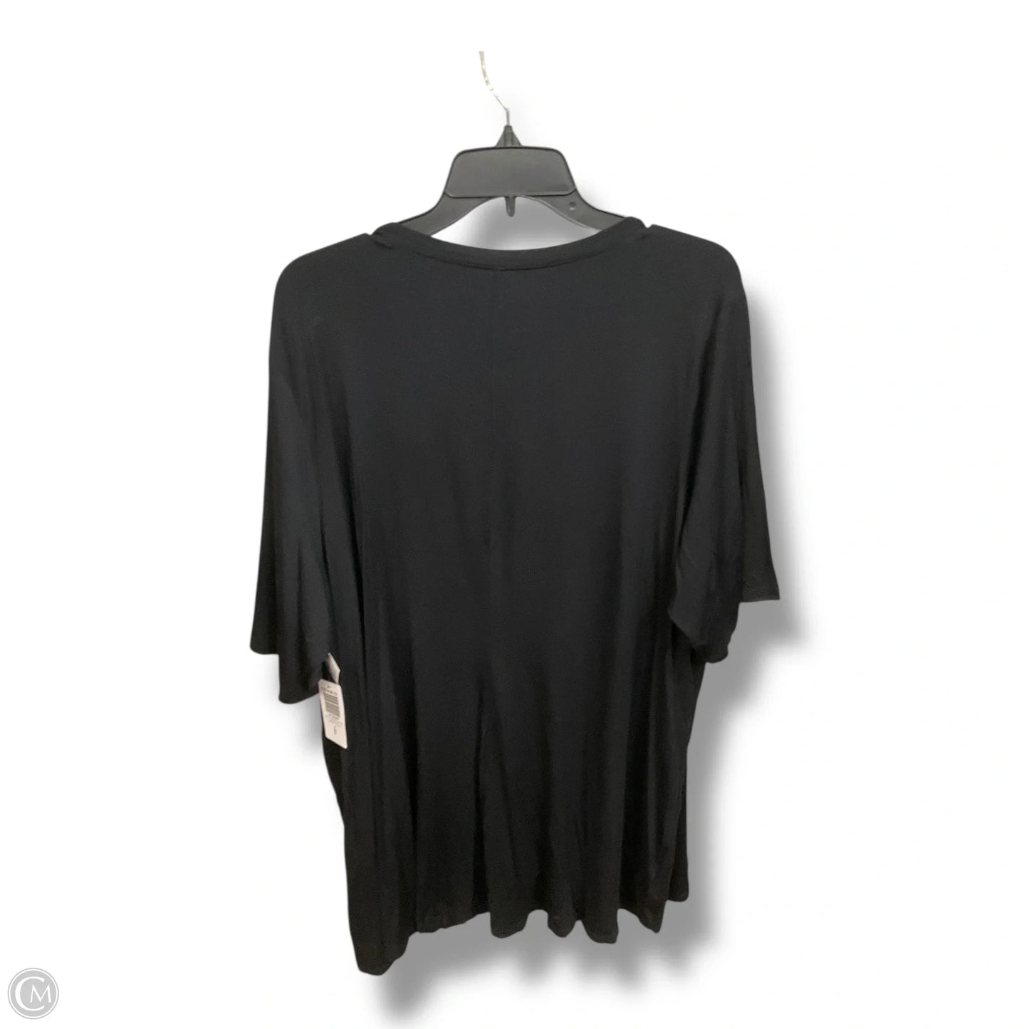 Top Short Sleeve Basic By Torrid In Black, Size: 4x