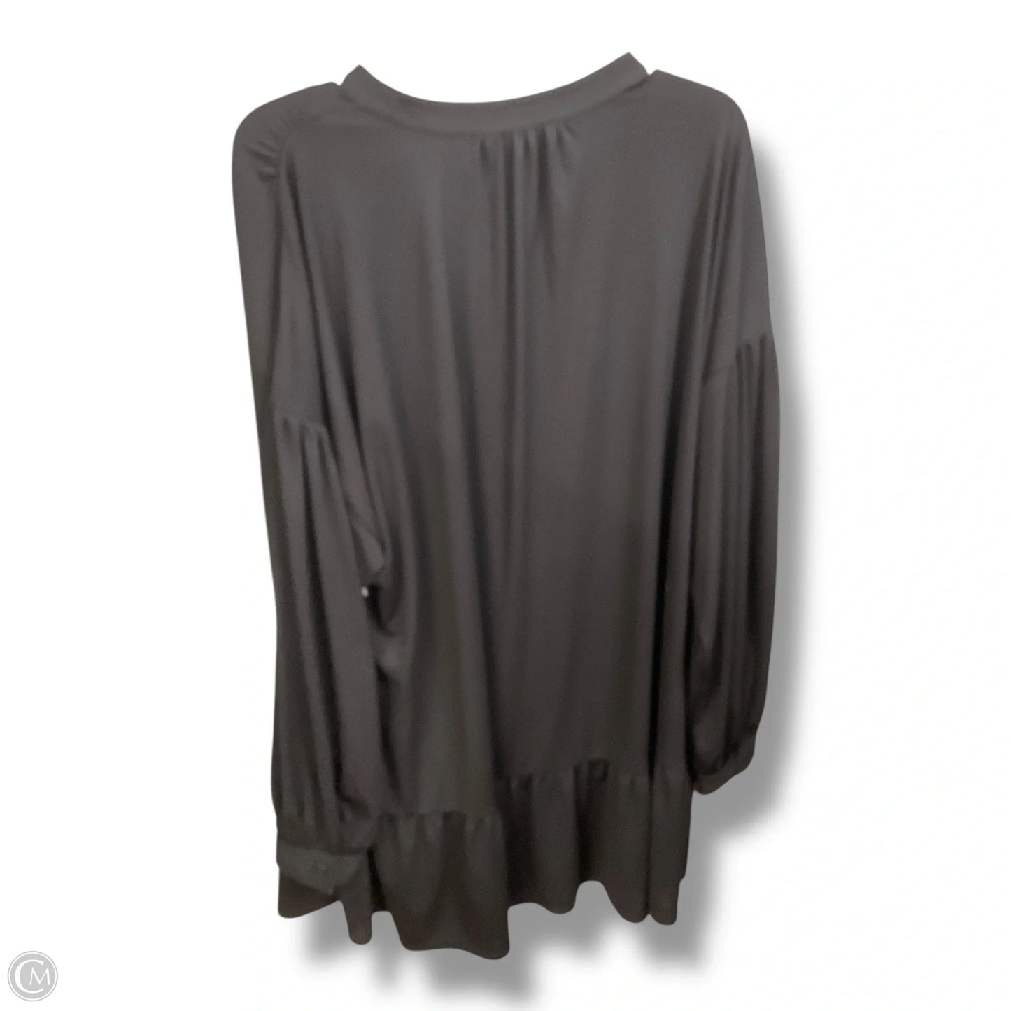 Top Long Sleeve Basic By Elizabeth And James In Black, Size: Xxl