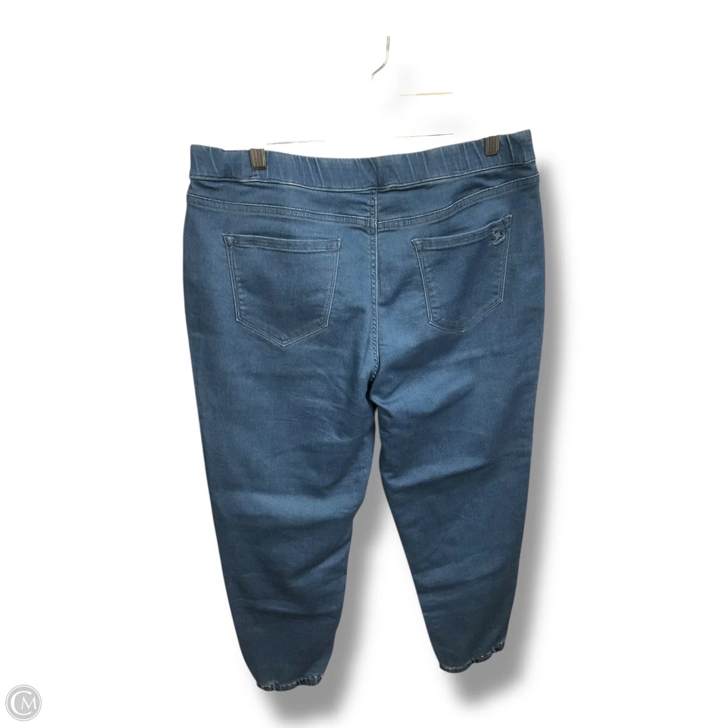 Jeans Straight By Clothes Mentor In Blue Denim, Size: 14p