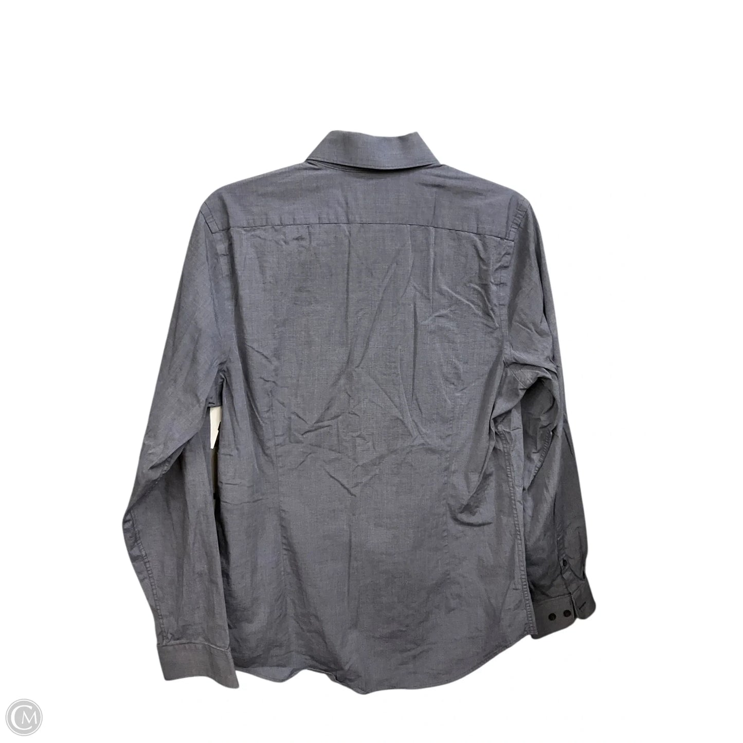 Blouse Long Sleeve By Express In Blue, Size: M