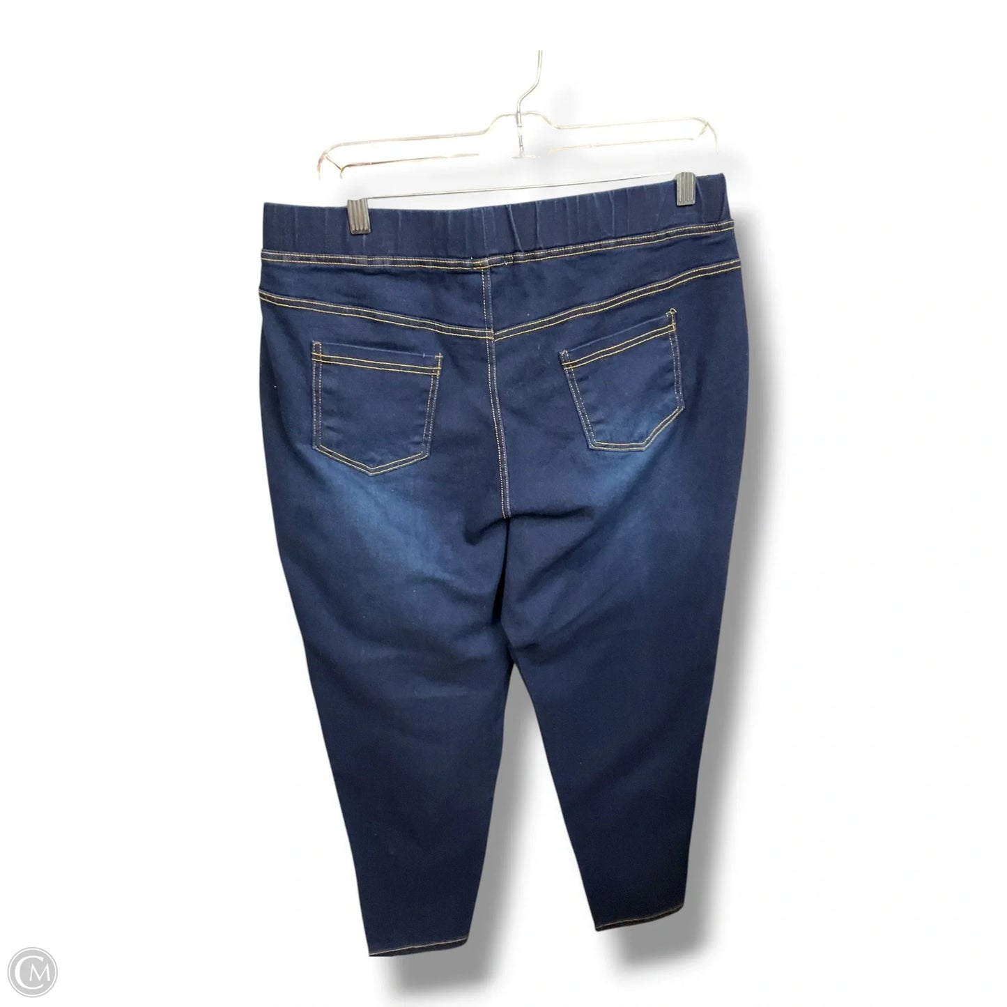 Jeans Skinny By Clothes Mentor In Blue Denim, Size: 16