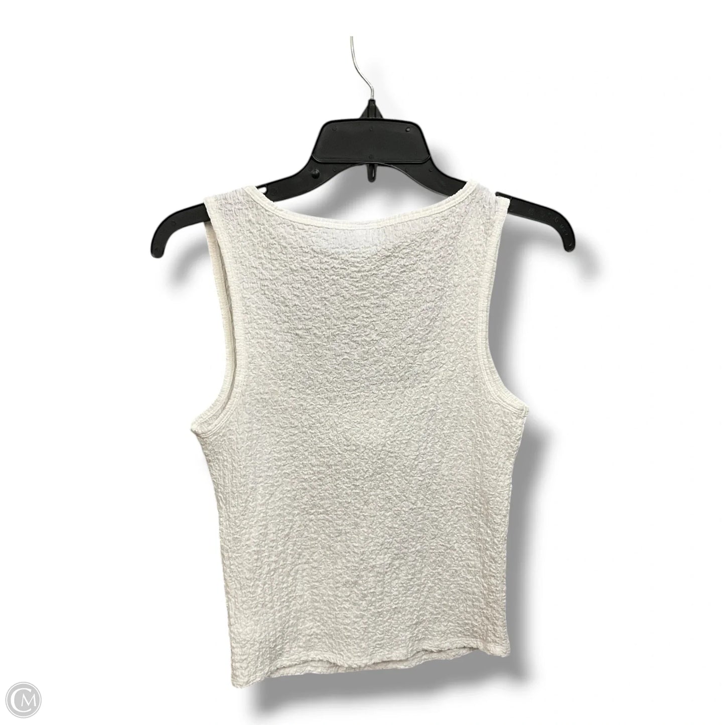 Top Sleeveless Basic By Old Navy In White, Size: M
