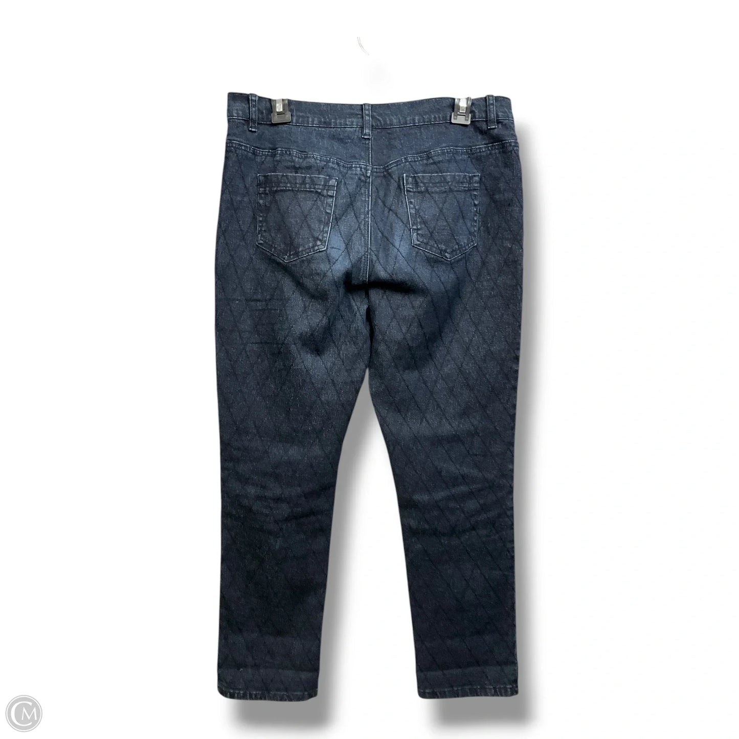 Jeans Straight By Diane Gilman In Blue Denim, Size: 10p