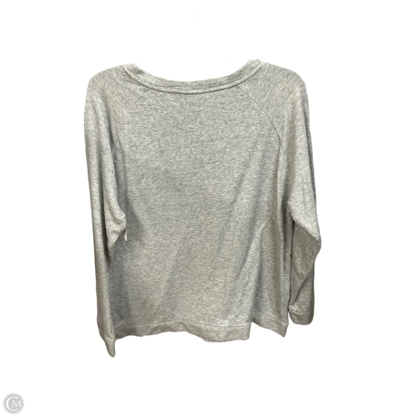 Sweatshirt Crewneck By J. Jill In Grey, Size: M
