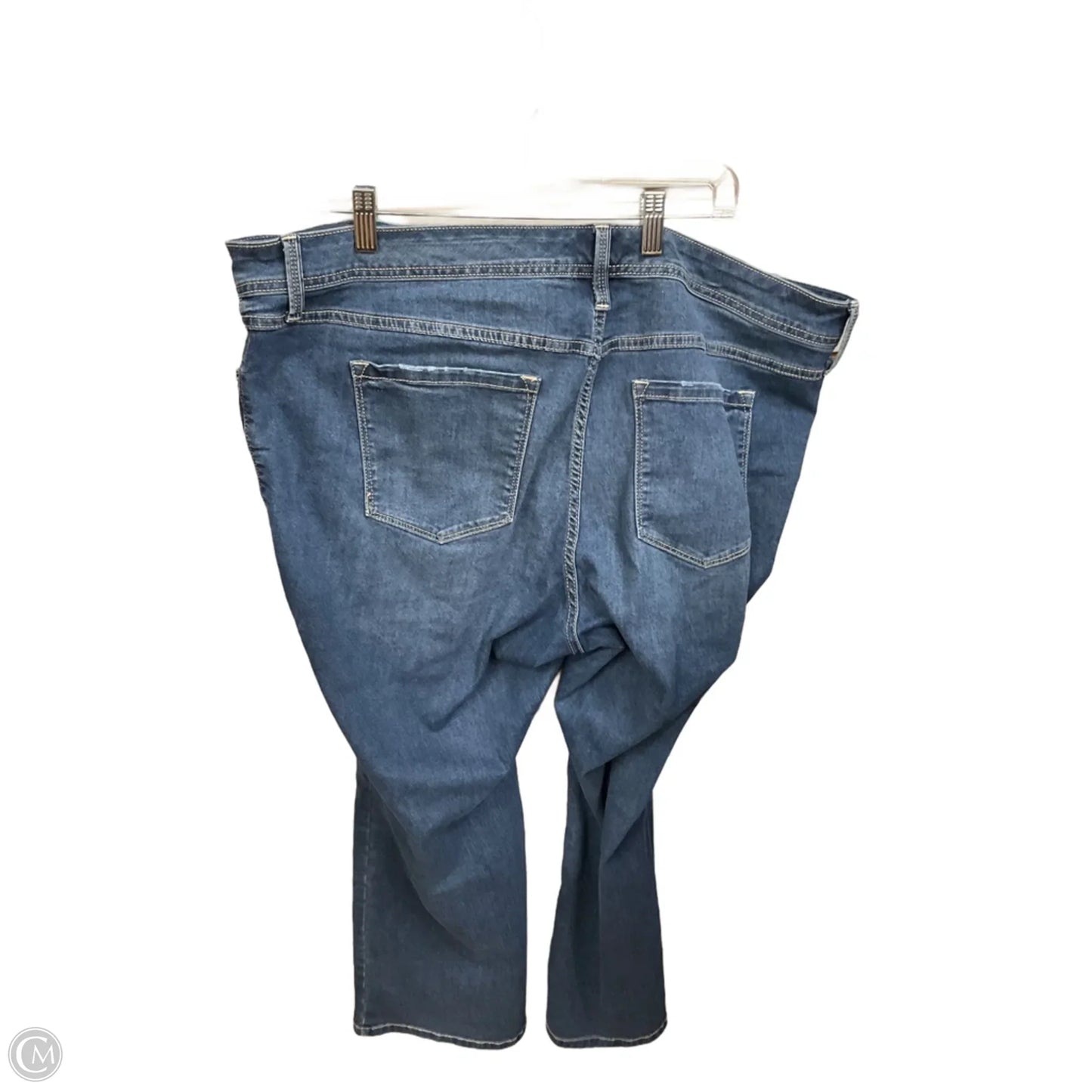 Jeans Wide Leg By Torrid In Blue Denim, Size: 22