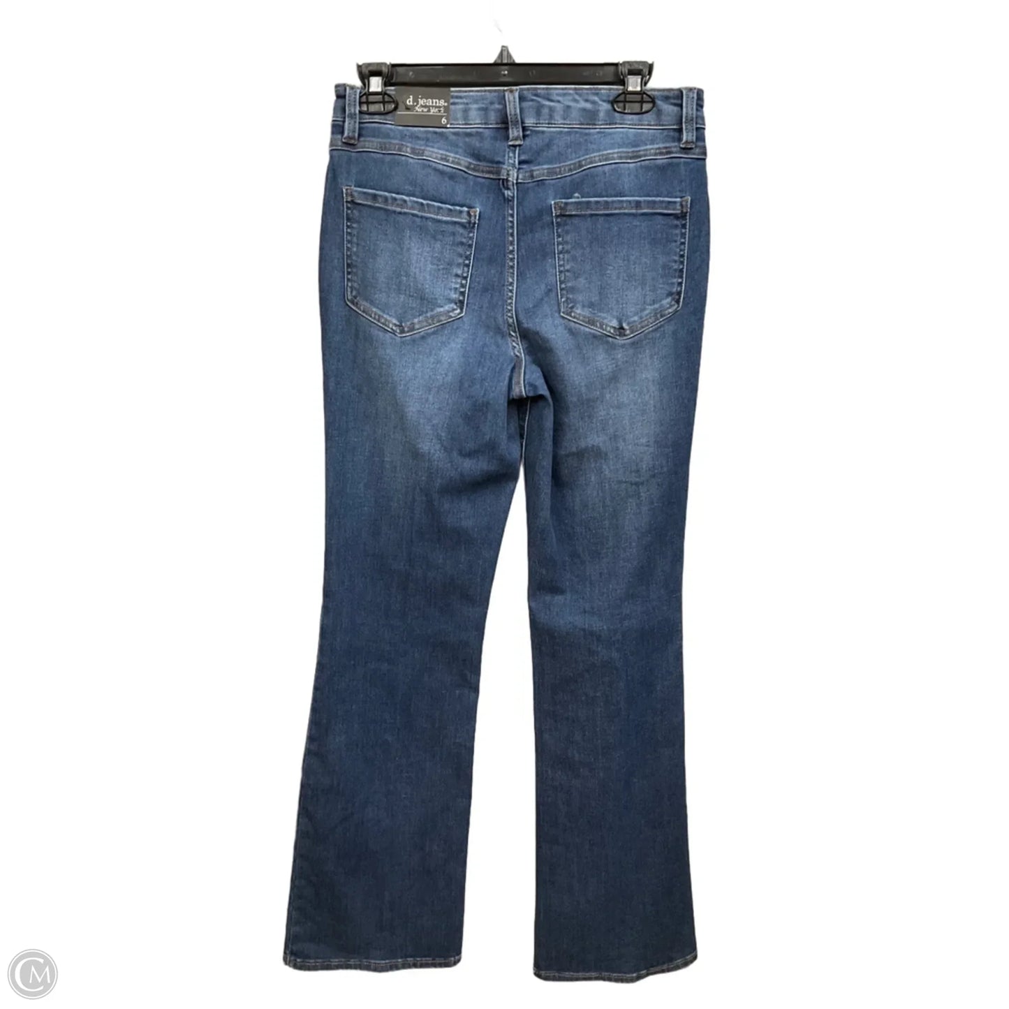 Jeans Flared By Clothes Mentor In Blue Denim, Size: 6