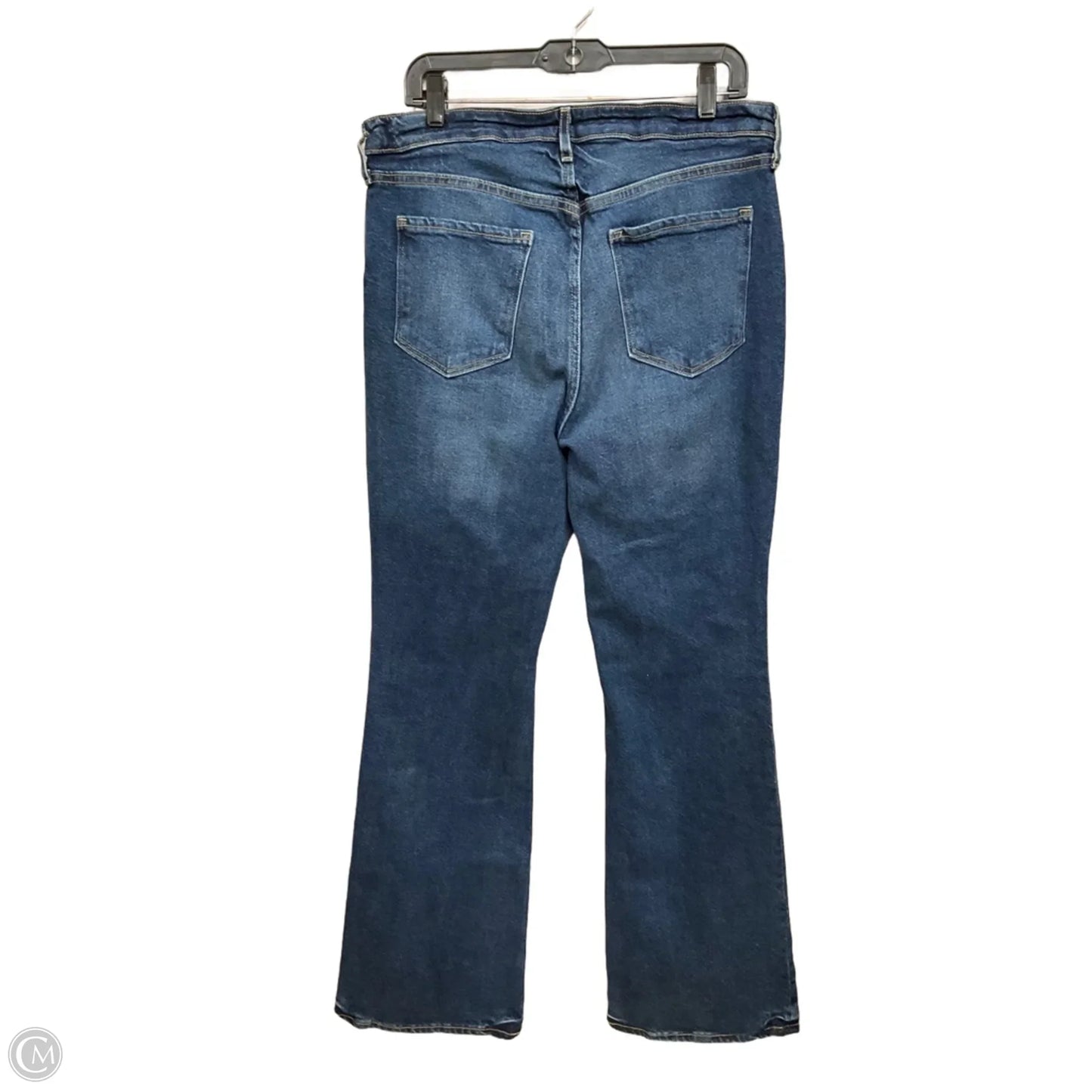Jeans Flared By Old Navy In Blue Denim, Size: 14