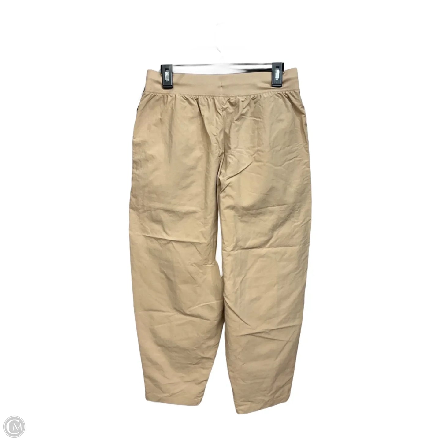 Athletic Pants By Nike Apparel In Tan, Size: M