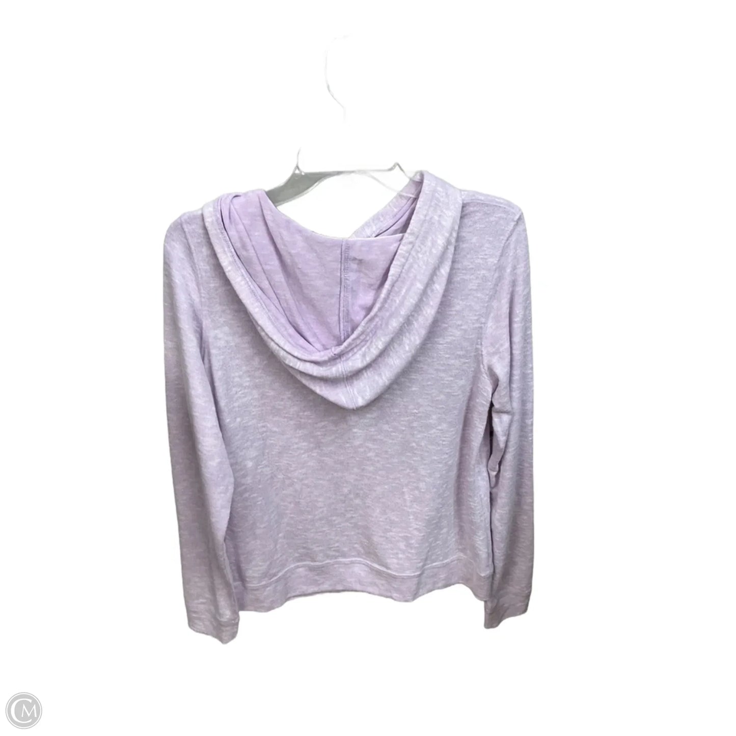 Top Long Sleeve Basic By Mta Sport In Purple, Size: L