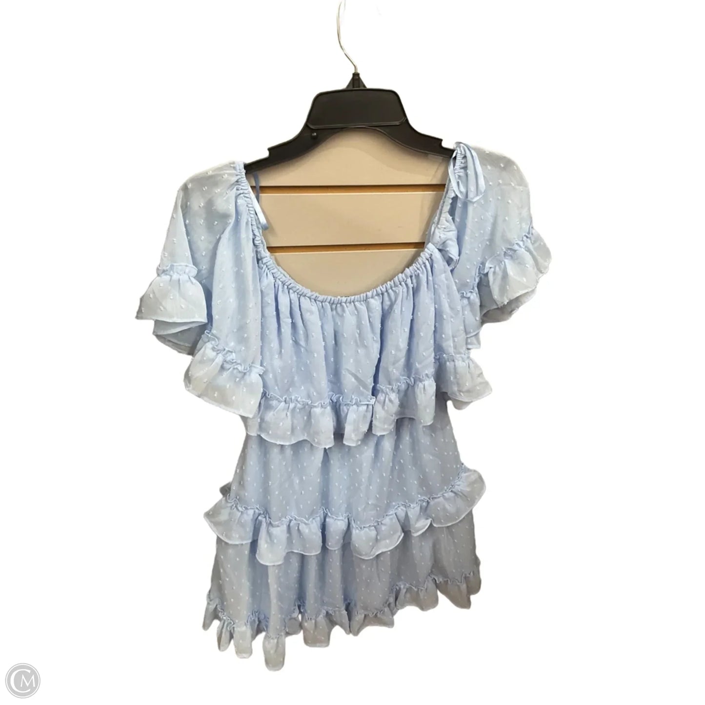 Dress Casual Short By Loveriche In Blue, Size: M