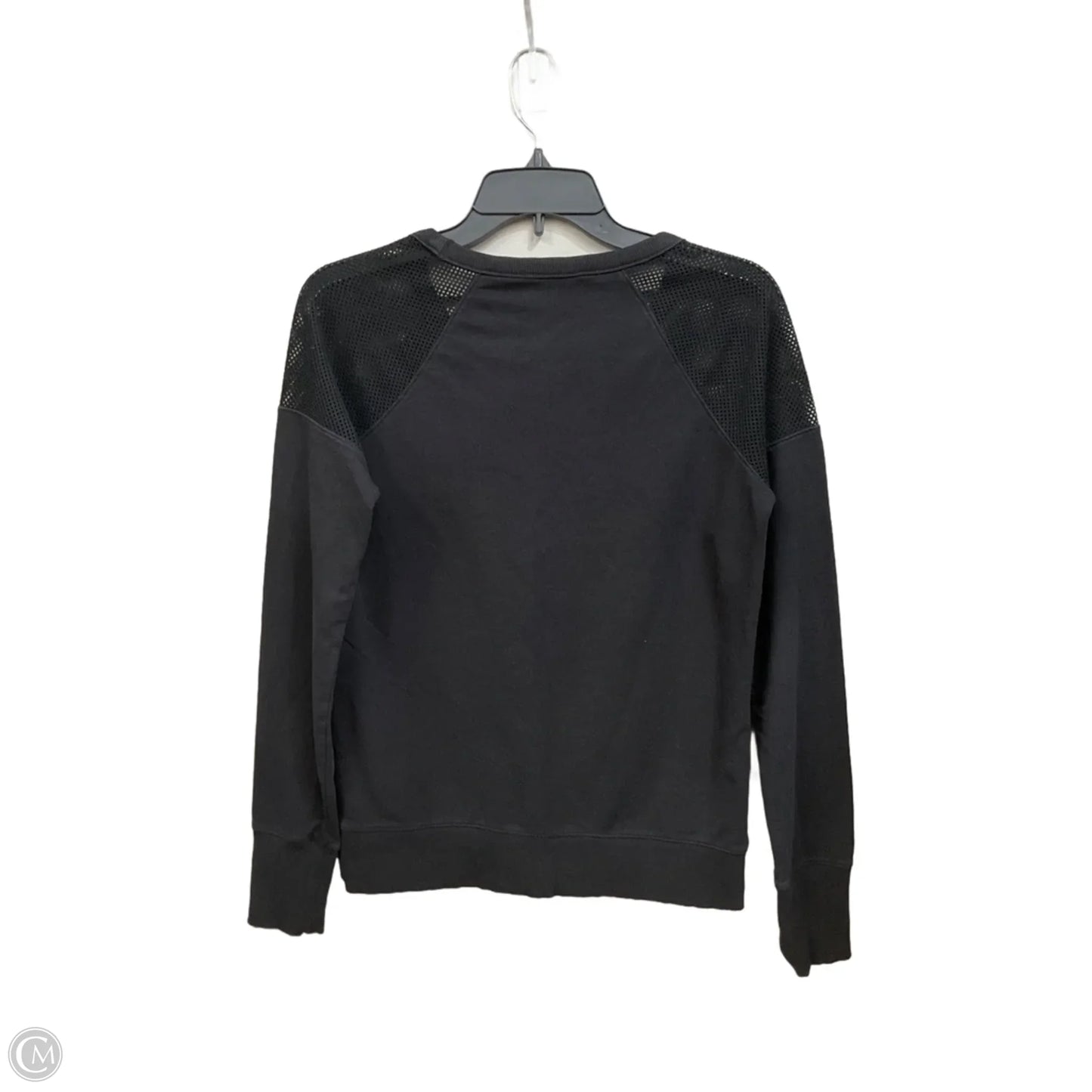 Athletic Top Long Sleeve Crewneck By Athleta In Black, Size: Xs