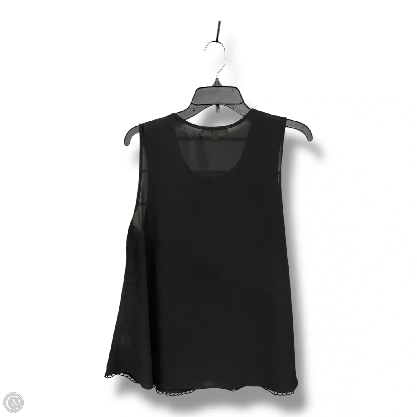 Top Sleeveless By Ya In Black, Size: L