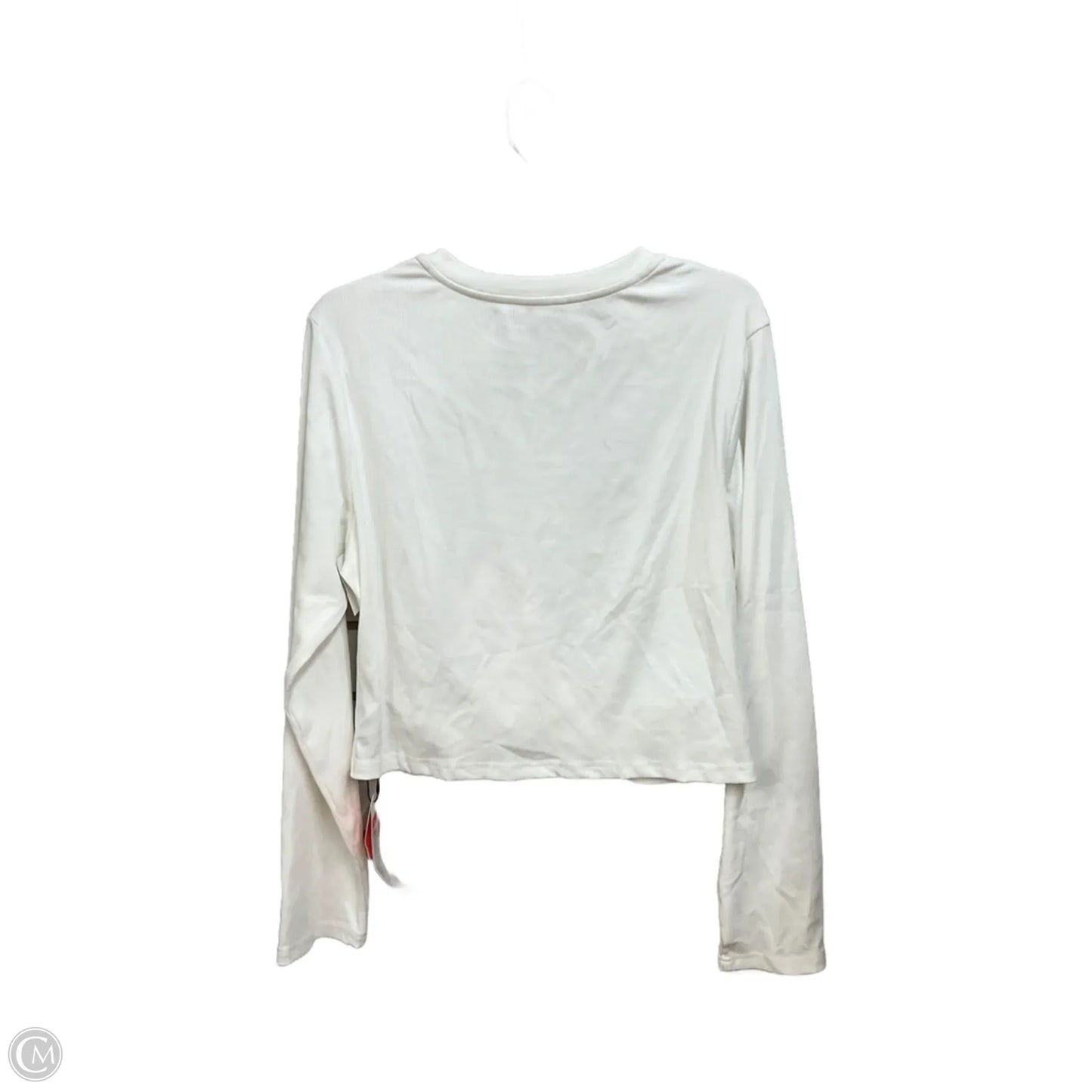 Top Long Sleeve Basic By Cider In White, Size: 3x