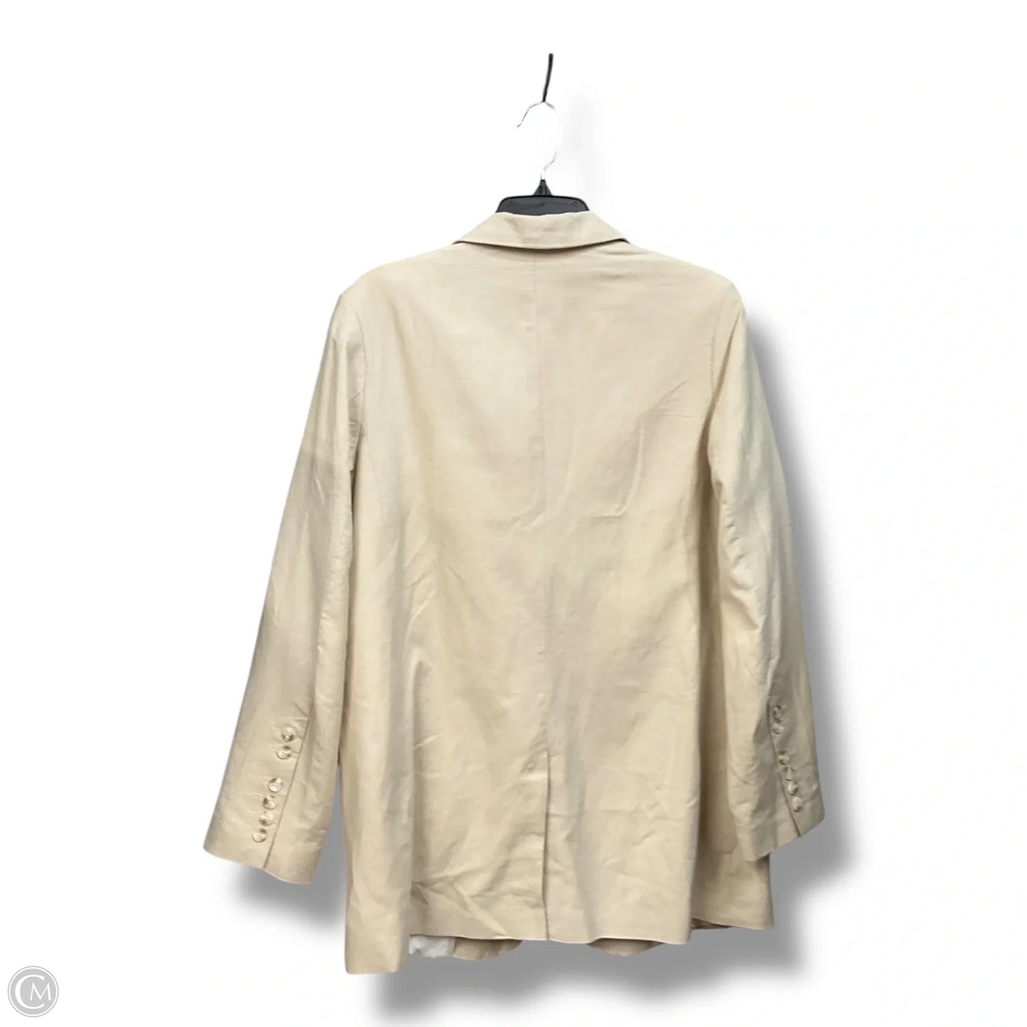 Blazer By Top Shop In Cream, Size: 8