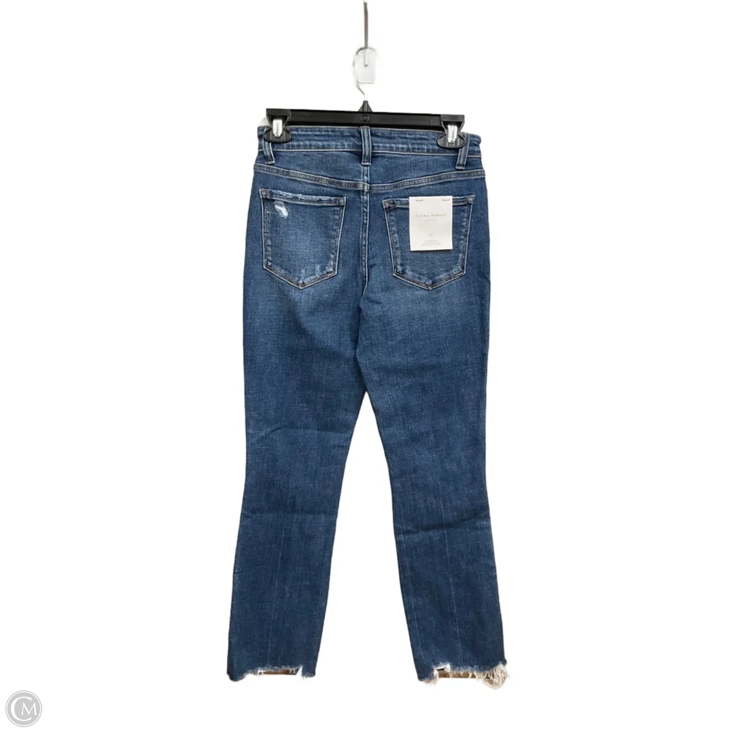 Jeans Cropped By Flying Monkey In Blue Denim, Size: 0