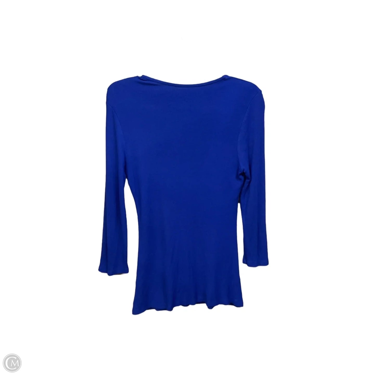 Top Long Sleeve Basic By Inc In Blue, Size: L