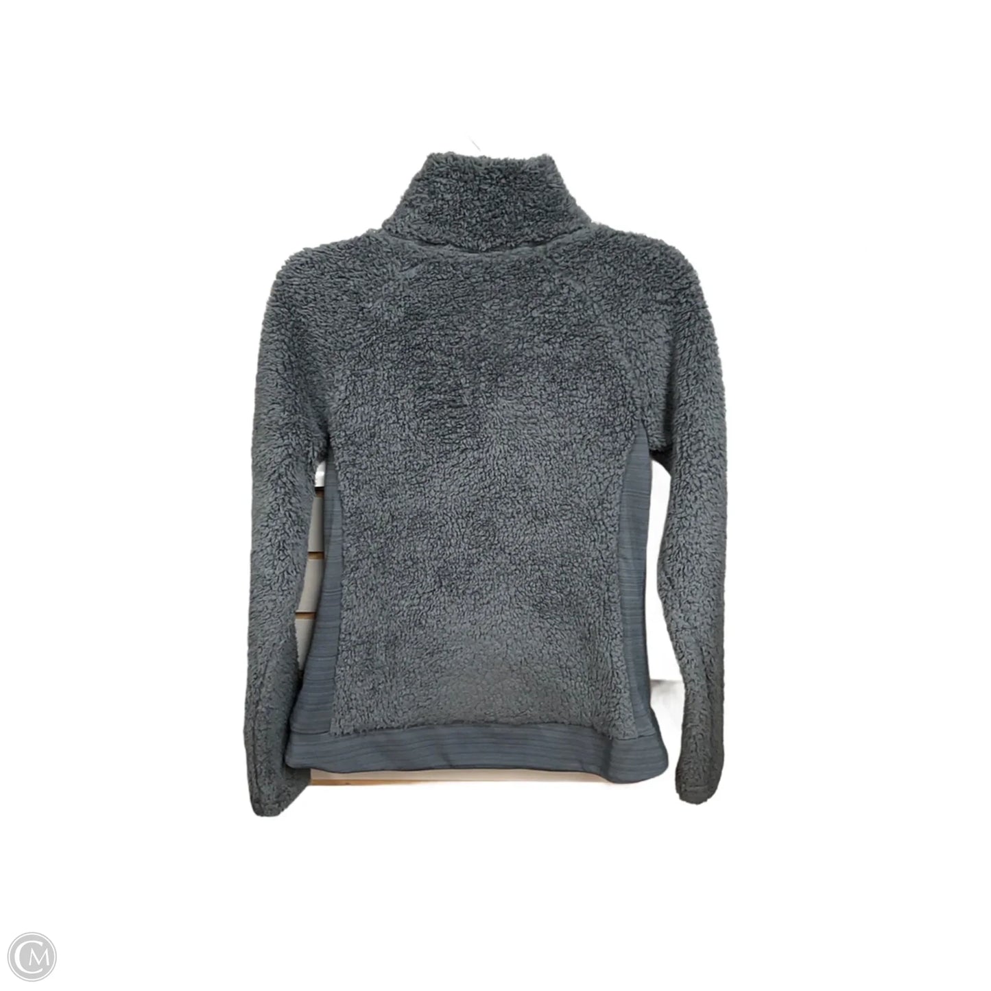 Jacket Faux Fur & Sherpa By Fila In Grey, Size: Xs