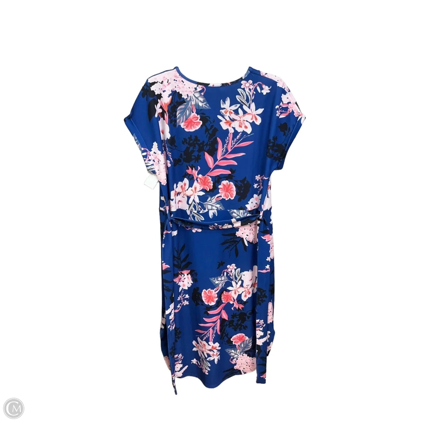 Dress Casual Midi By Clothes Mentor In Floral Print, Size: Xl