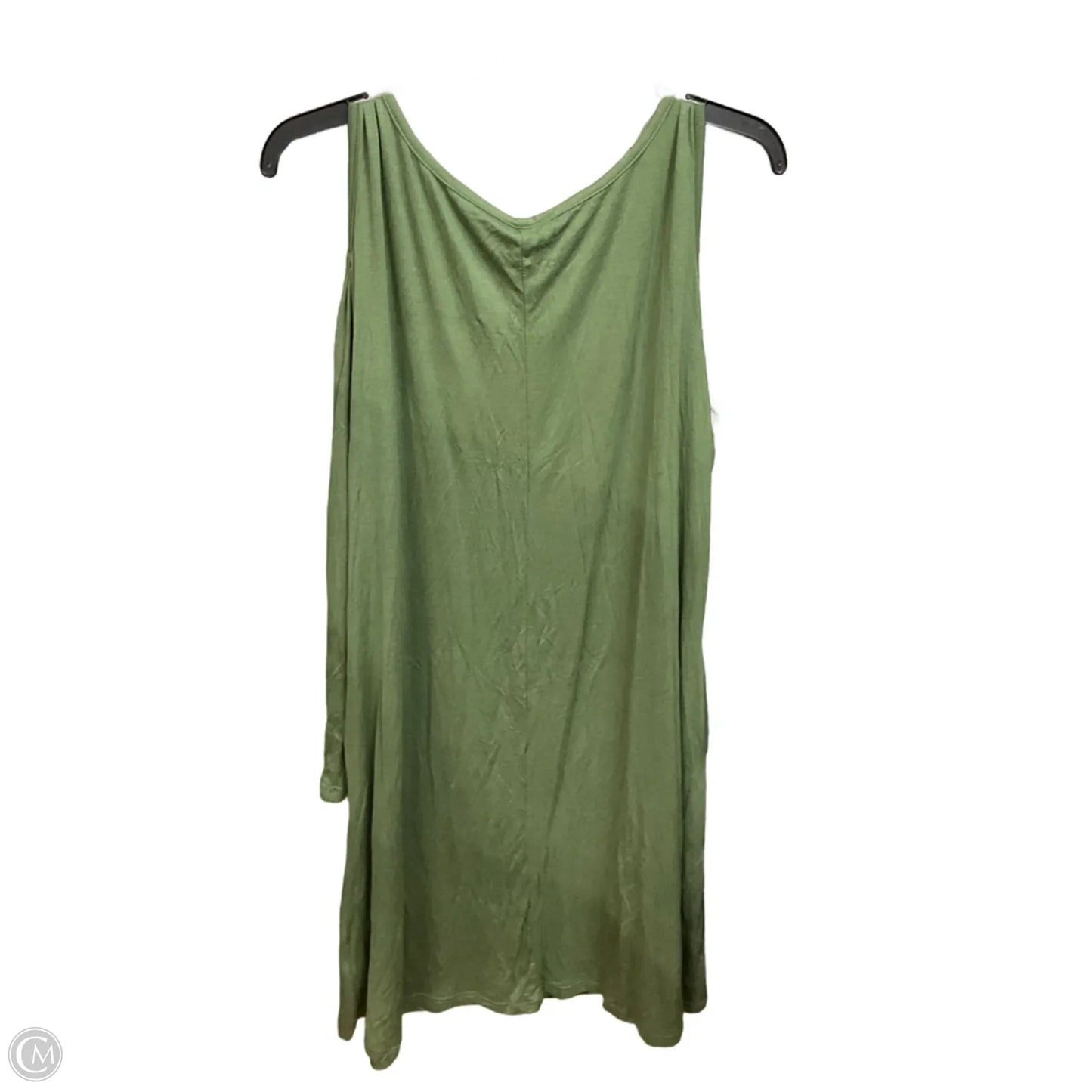 Dress Casual Midi By Clothes Mentor In Green, Size: 2x