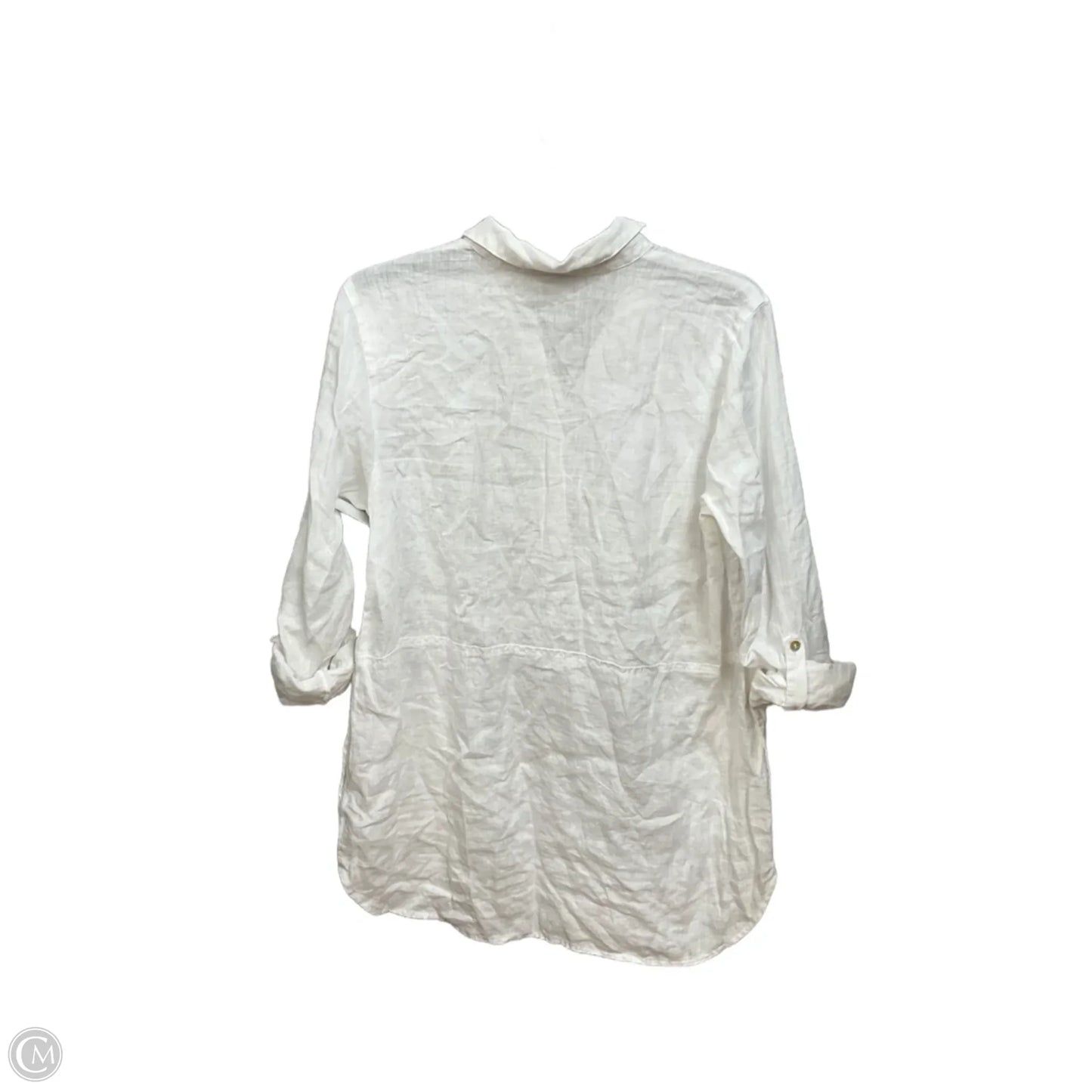 Tunic Long Sleeve By J. Jill In White, Size: S