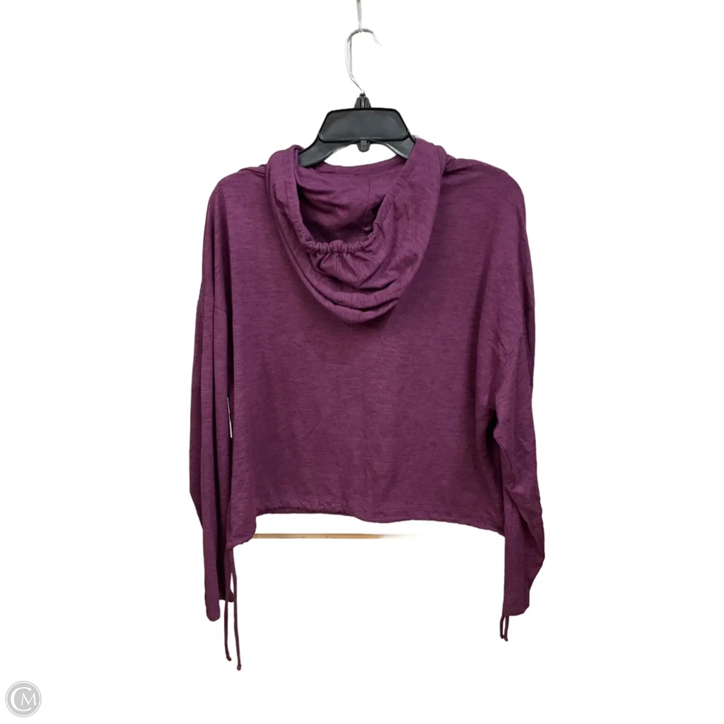 Athletic Top Long Sleeve Hoodie By Gapfit In Purple, Size: M