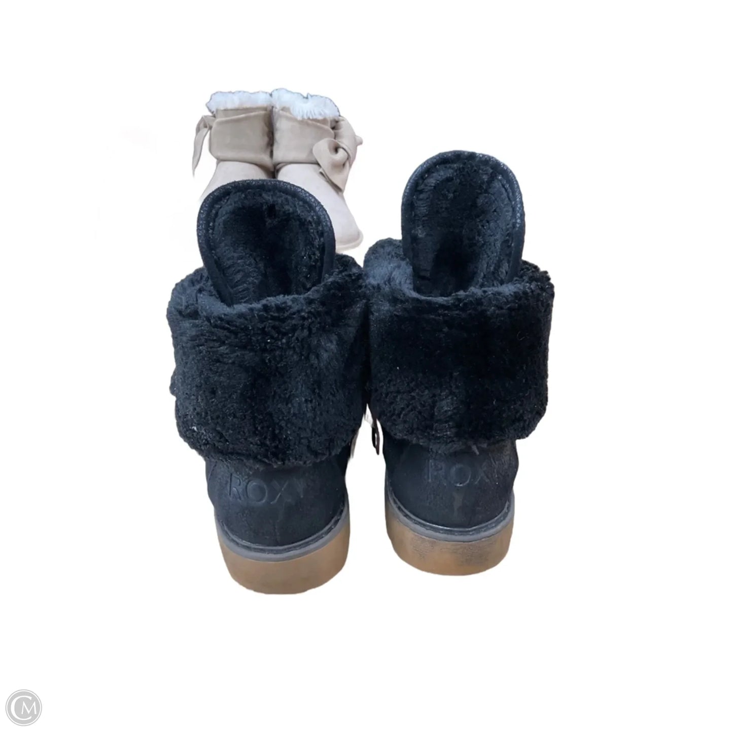 Boots Ankle Flats By Roxy In Black, Size: 7.5