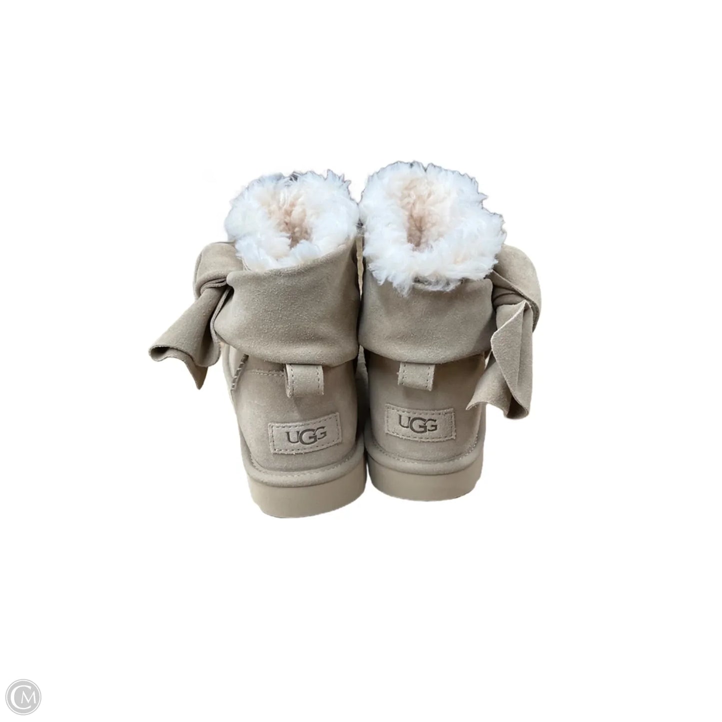 Boots Designer By Ugg In Beige, Size: 8