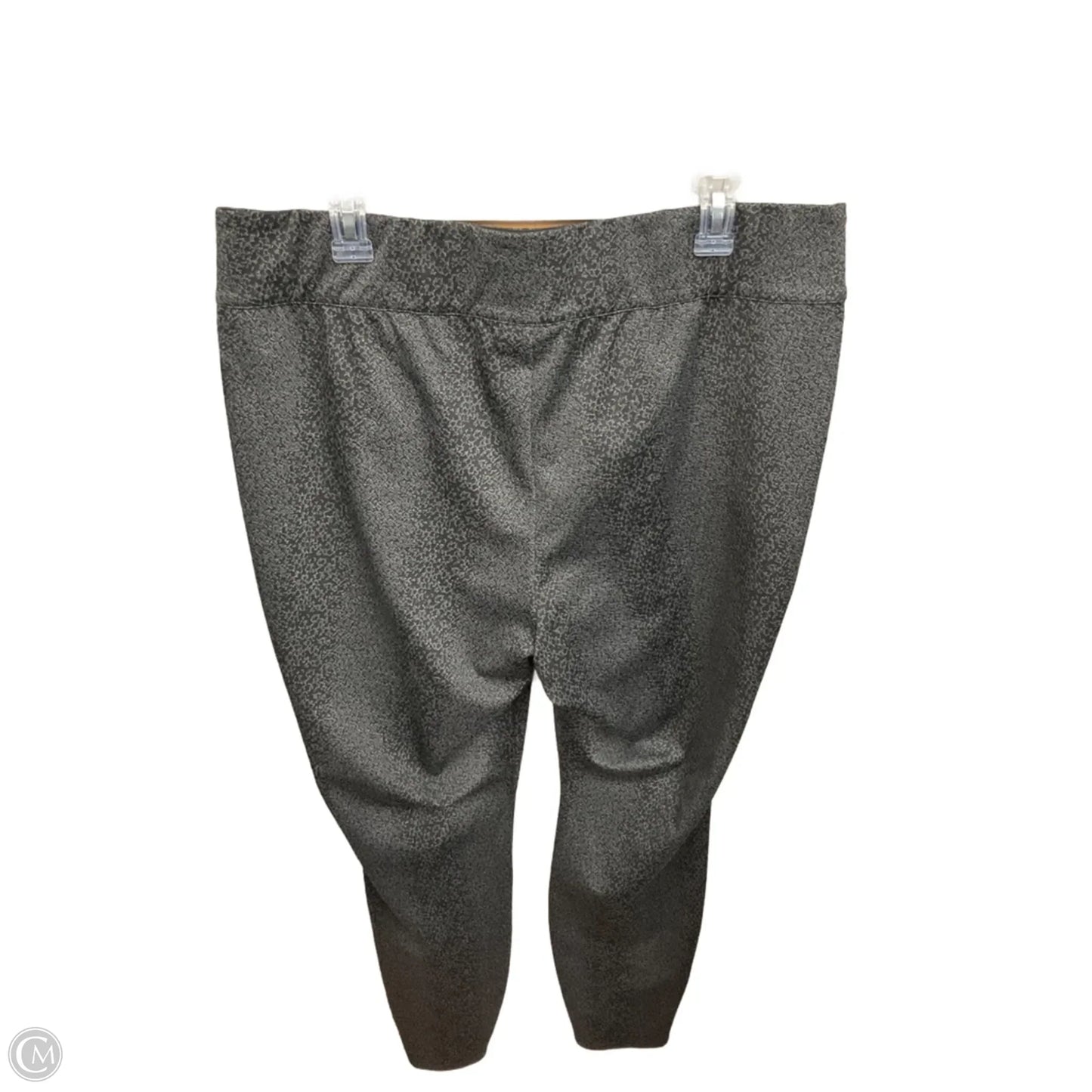 Pants Leggings By Lane Bryant In Black & Grey, Size: 18