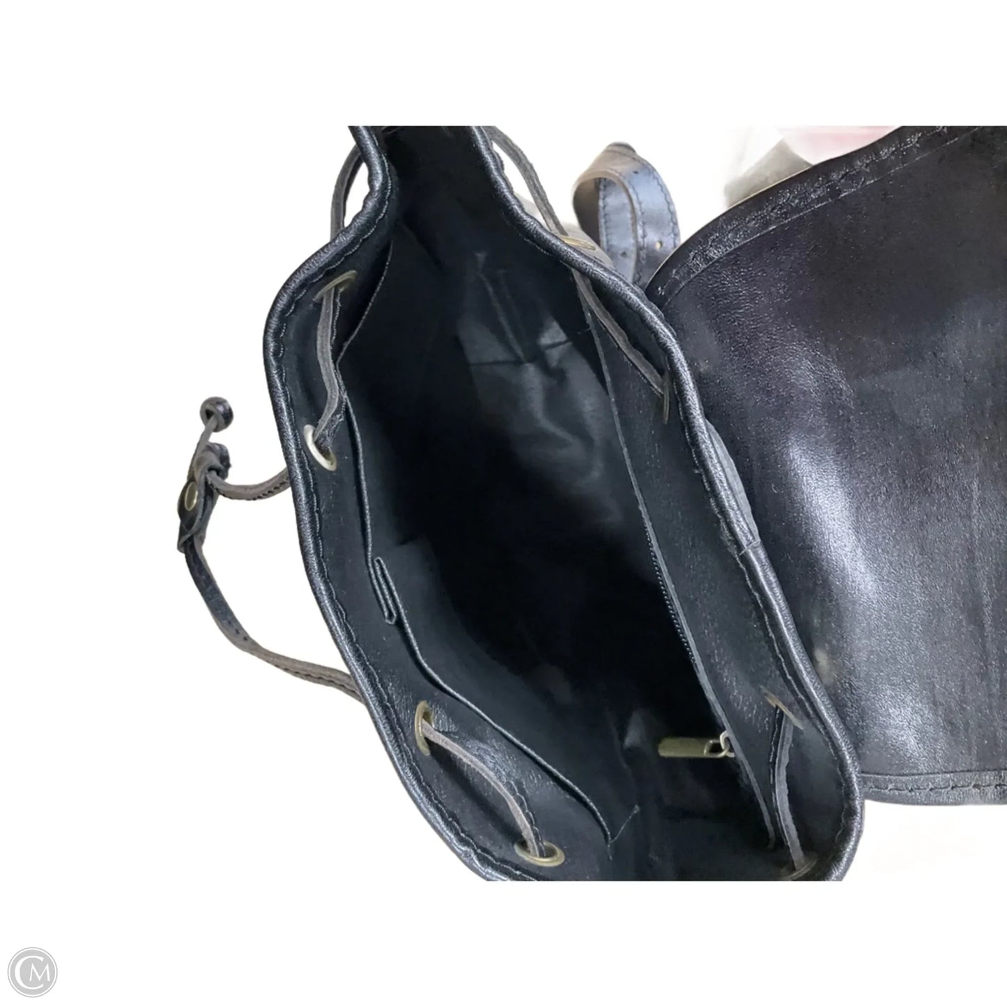 Backpack Leather By Cmc, Size: Large