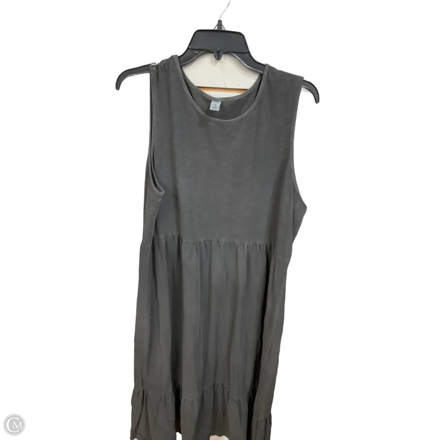 Dress Casual Maxi By Old Navy In Grey, Size: Xl