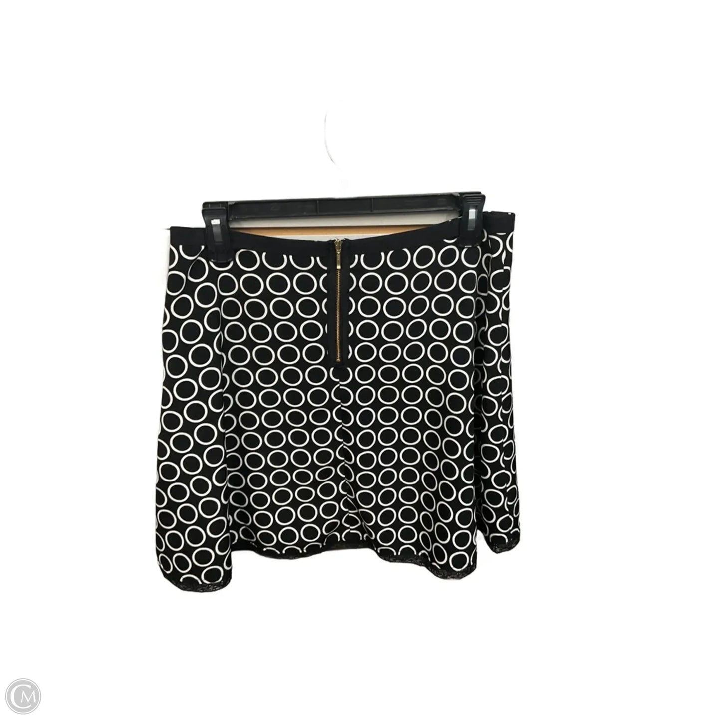Skirt Mini & Short By Limited In Black & White, Size: 4