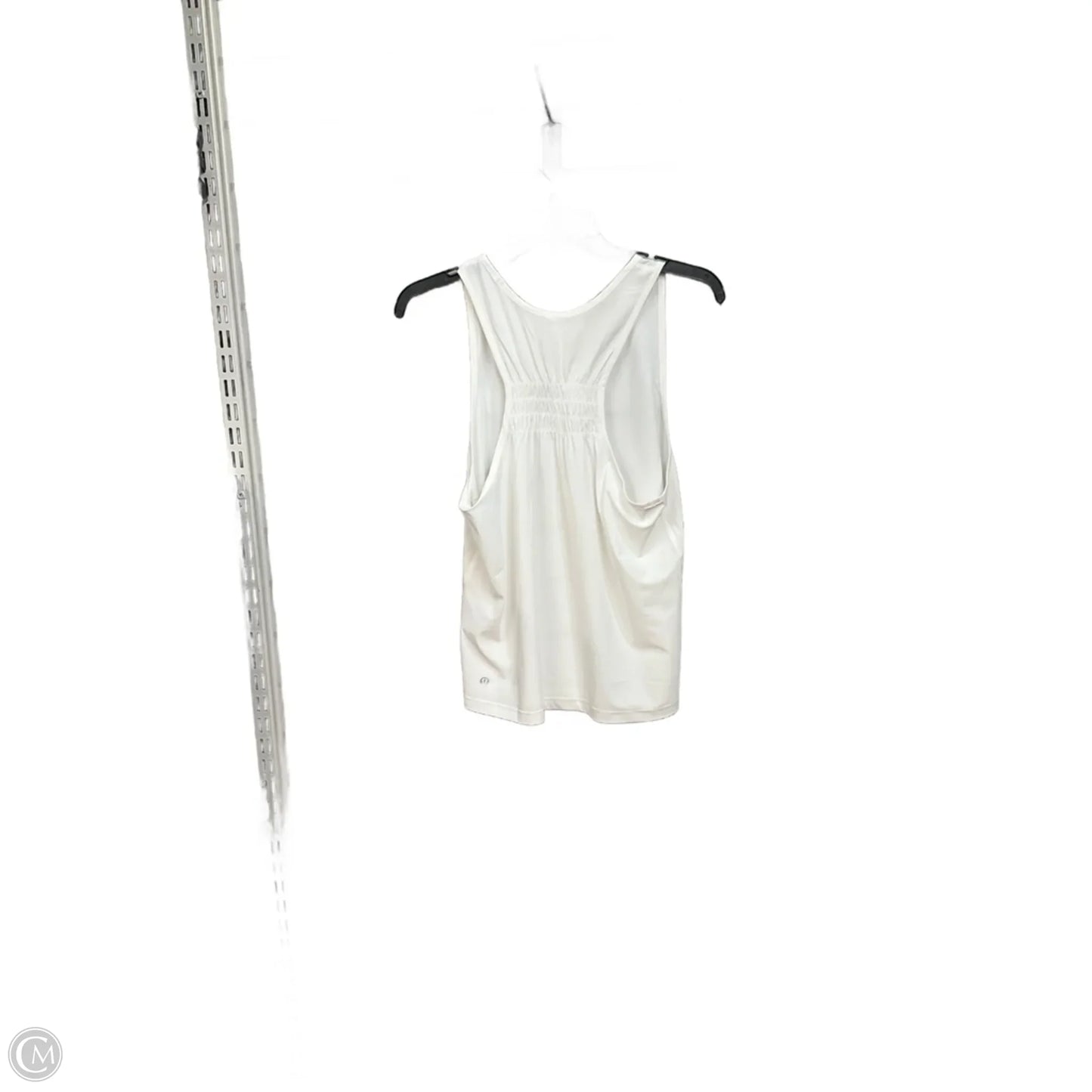 Athletic Tank Top By Lululemon In White, Size: M