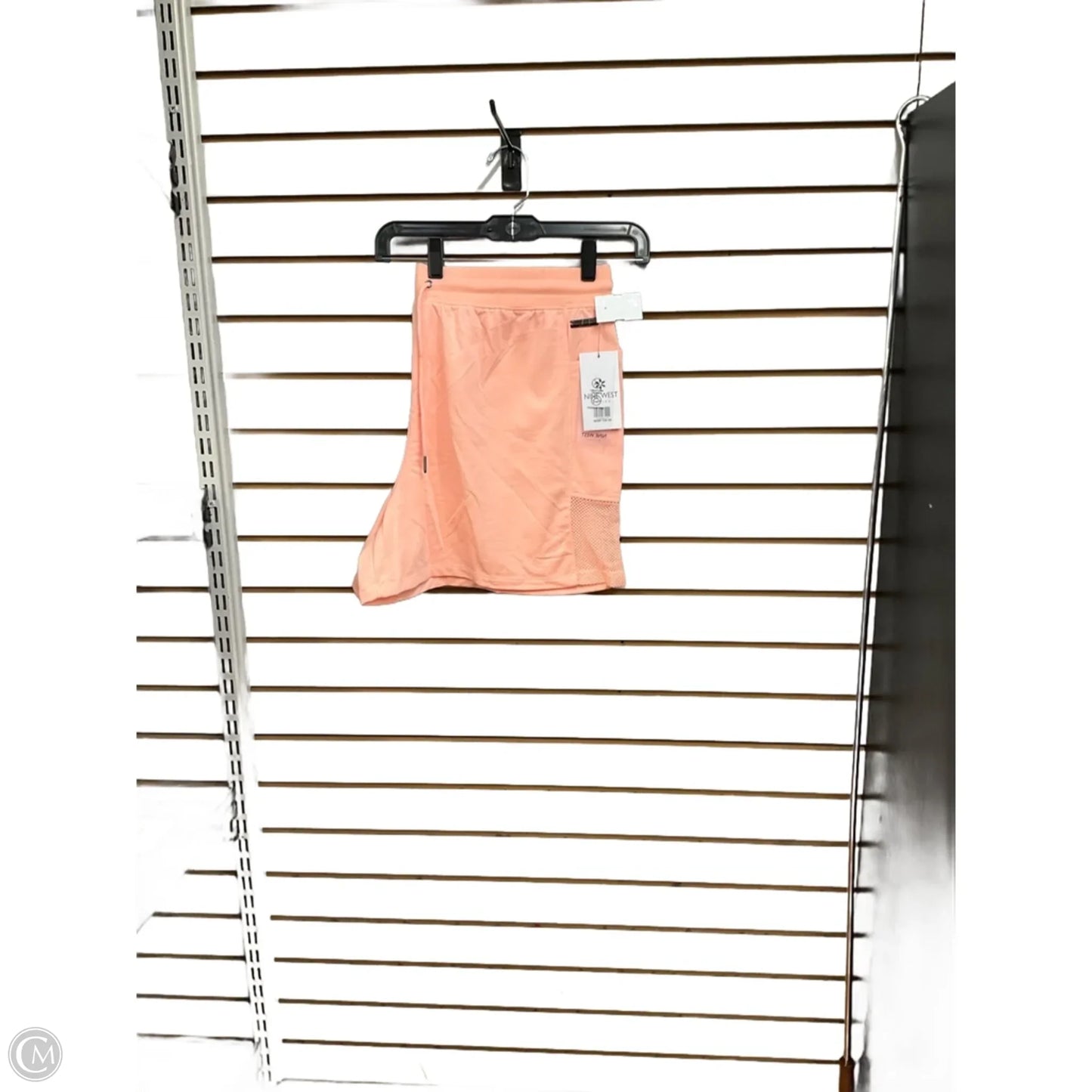 Athletic Shorts By Nine West Apparel In Peach, Size: 3x