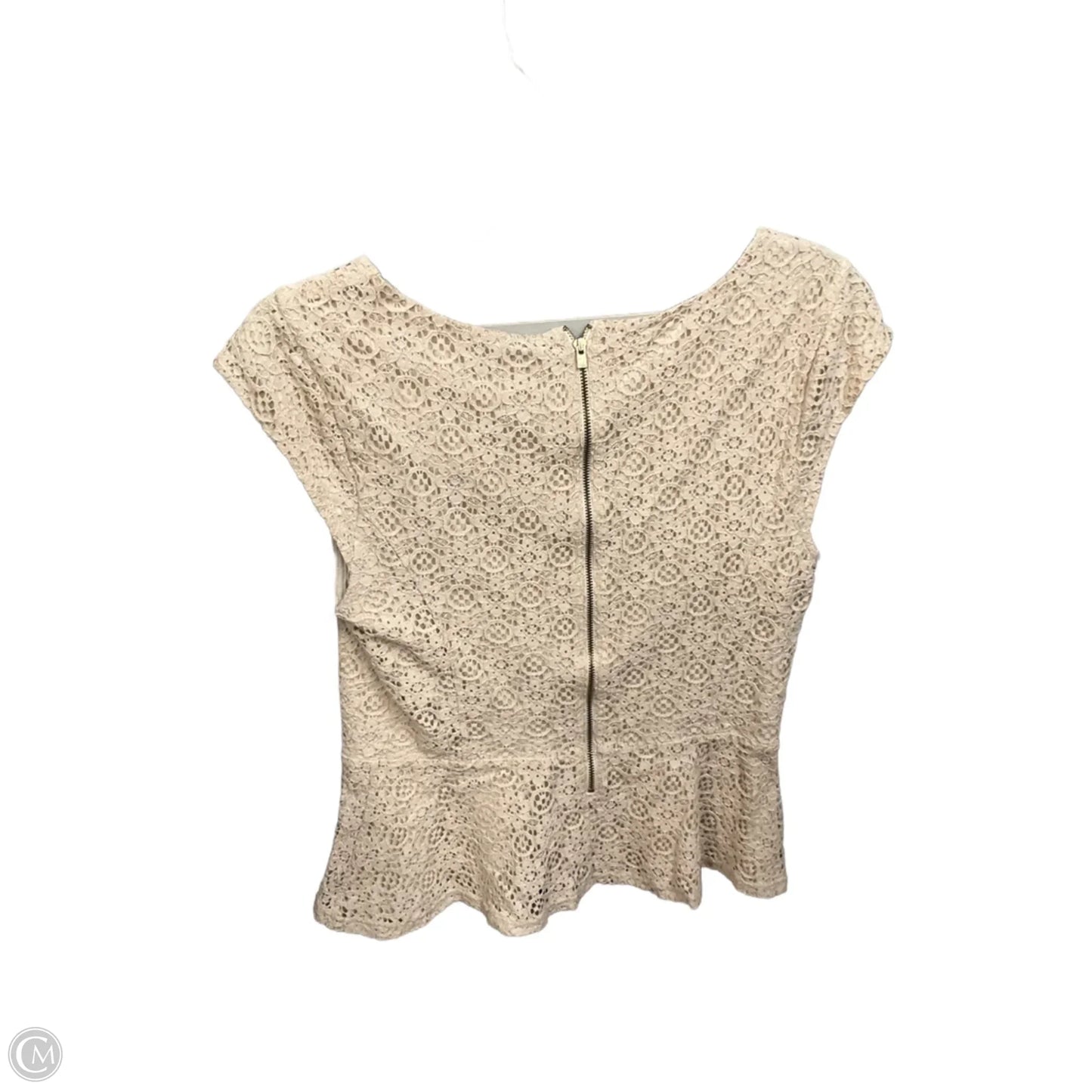 Top Sleeveless Basic By Express In Beige, Size: M