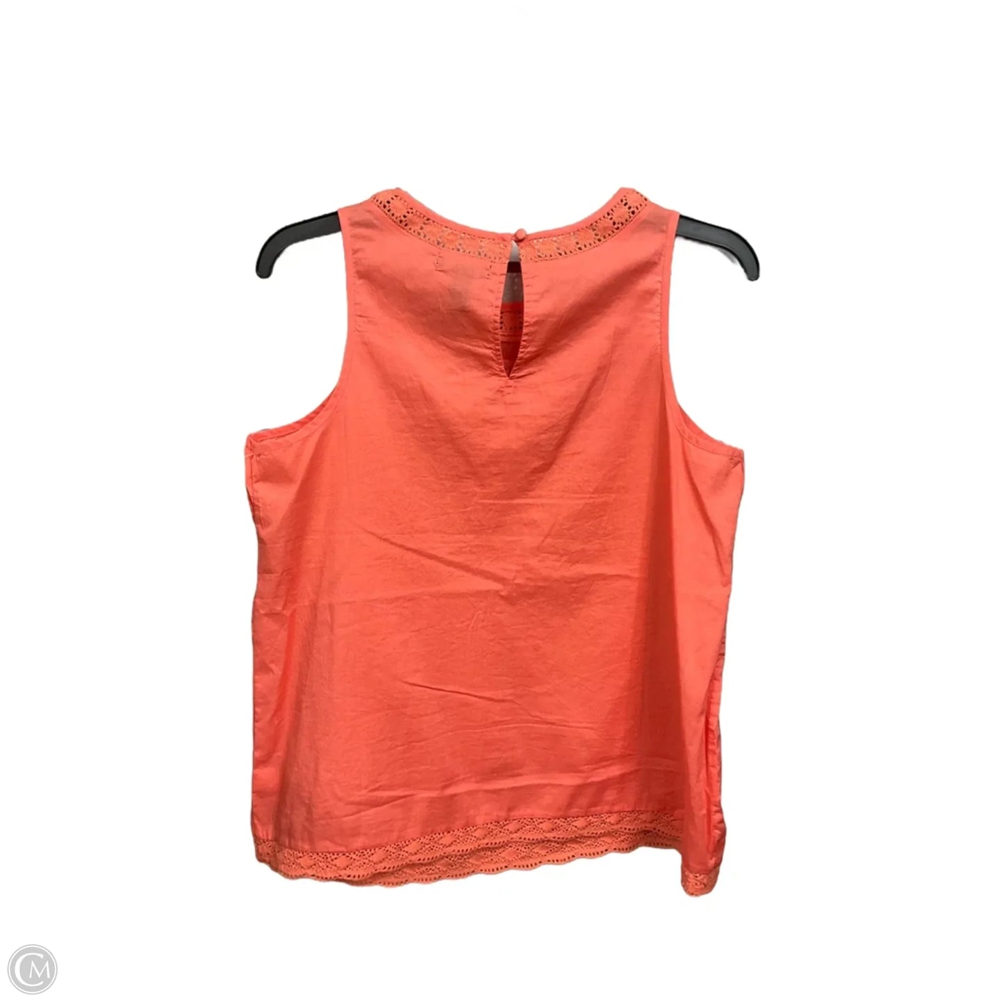 Top Sleeveless By Gap In Coral, Size: S