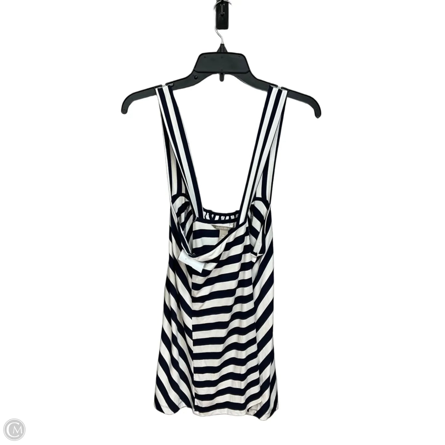 Top Sleeveless By Banana Republic In Striped Pattern, Size: Xl